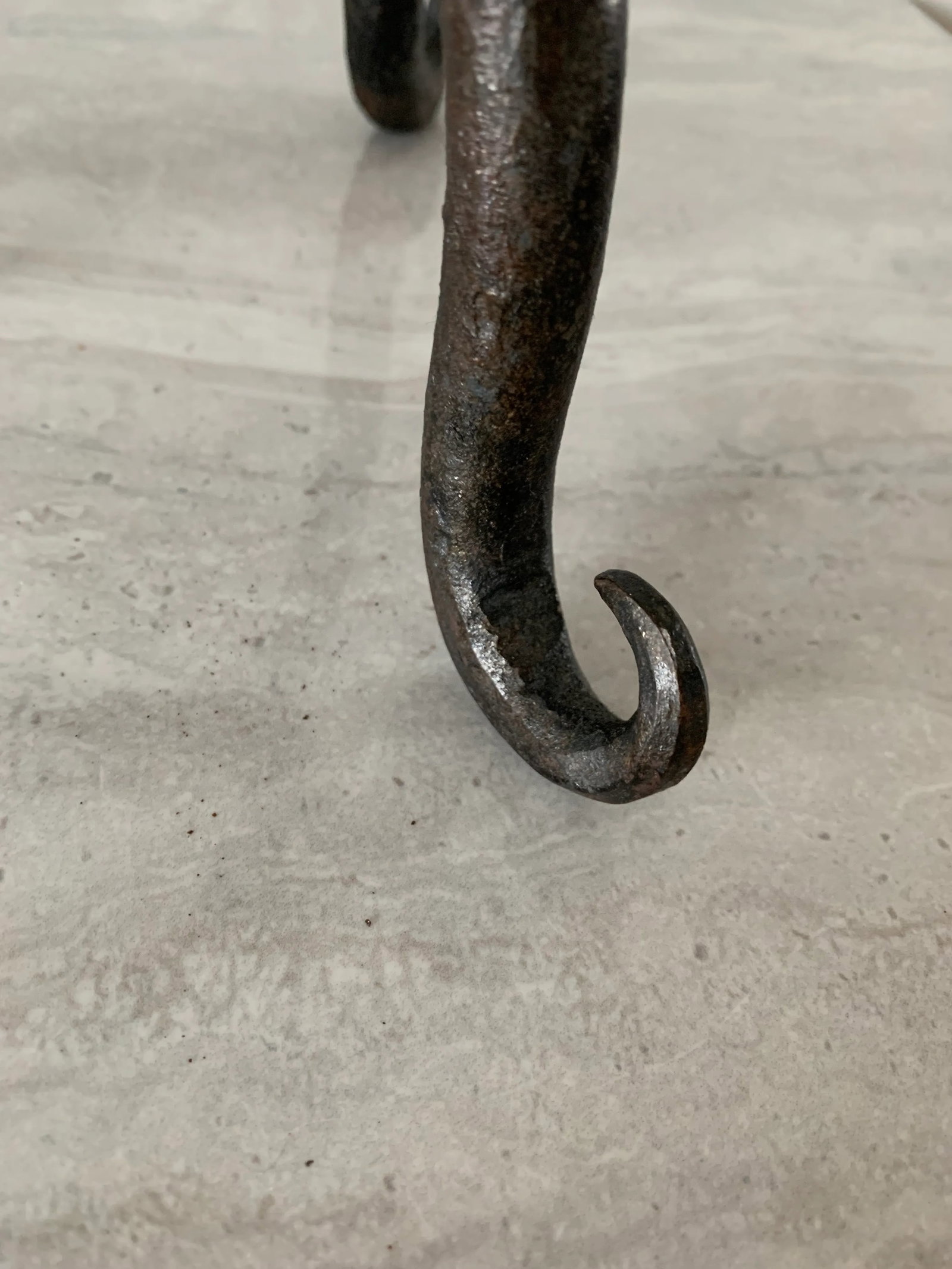 Mid 20th Century Rustic Mexican 5-Candle Candelabra - 7