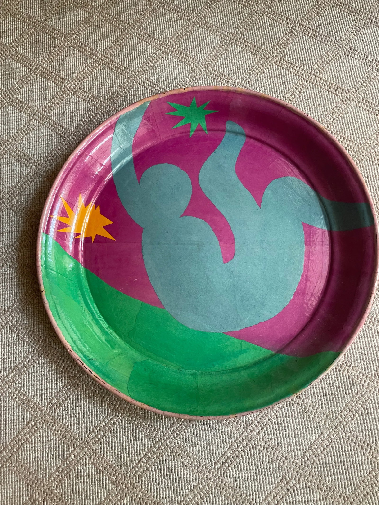 1990s Matisse Inspired Tray - 2