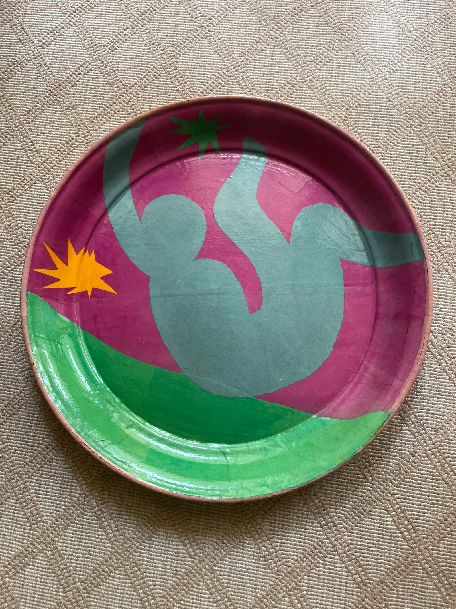 1990s Matisse Inspired Tray - 7