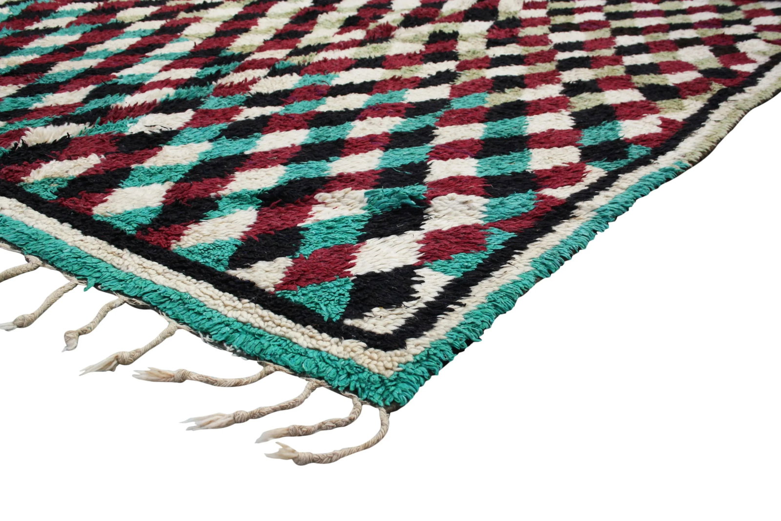 Mid 20th Century Moroccan Rug- 8' X 5'4'' - 2