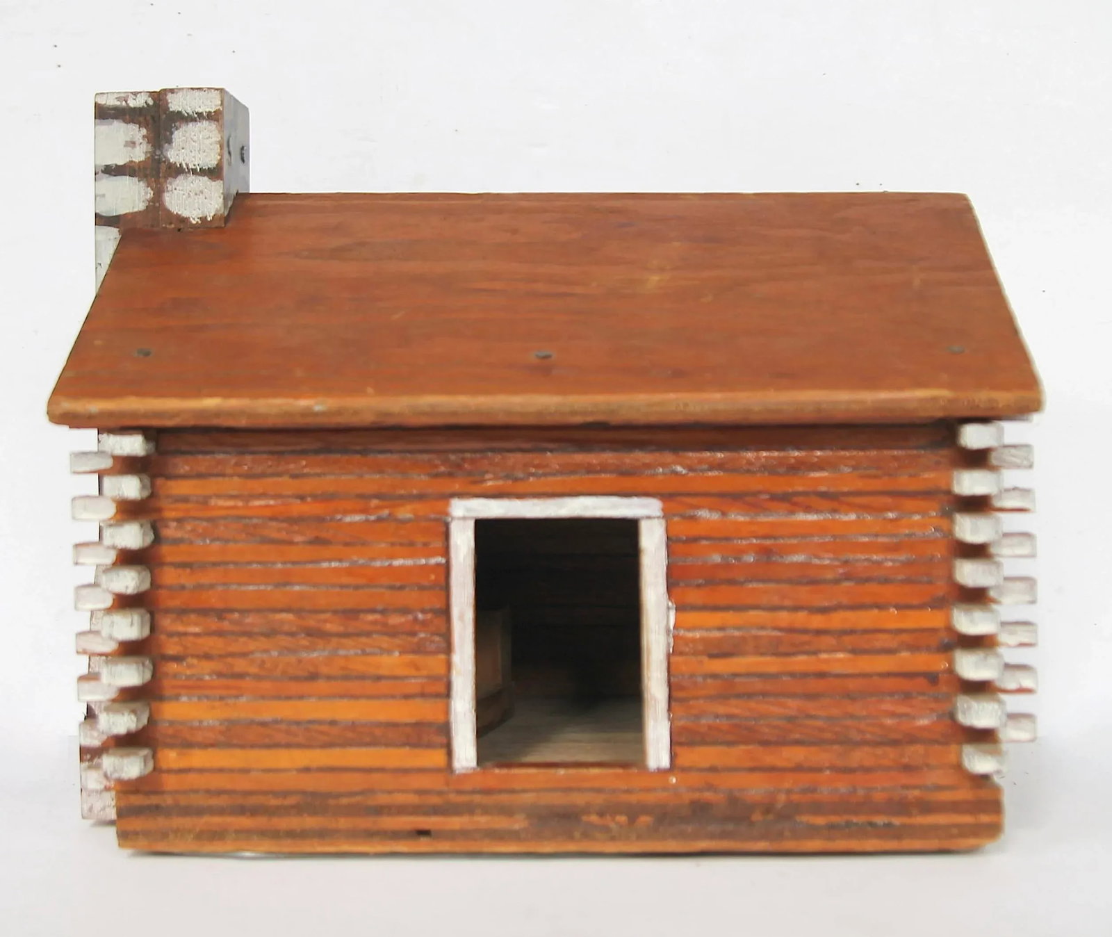 Vintage Log Cabin Model - 5