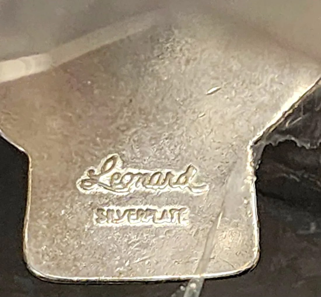 Vintage Leonard Italian Fine Silver Plate Napkin Holders - Set of 3 - 11