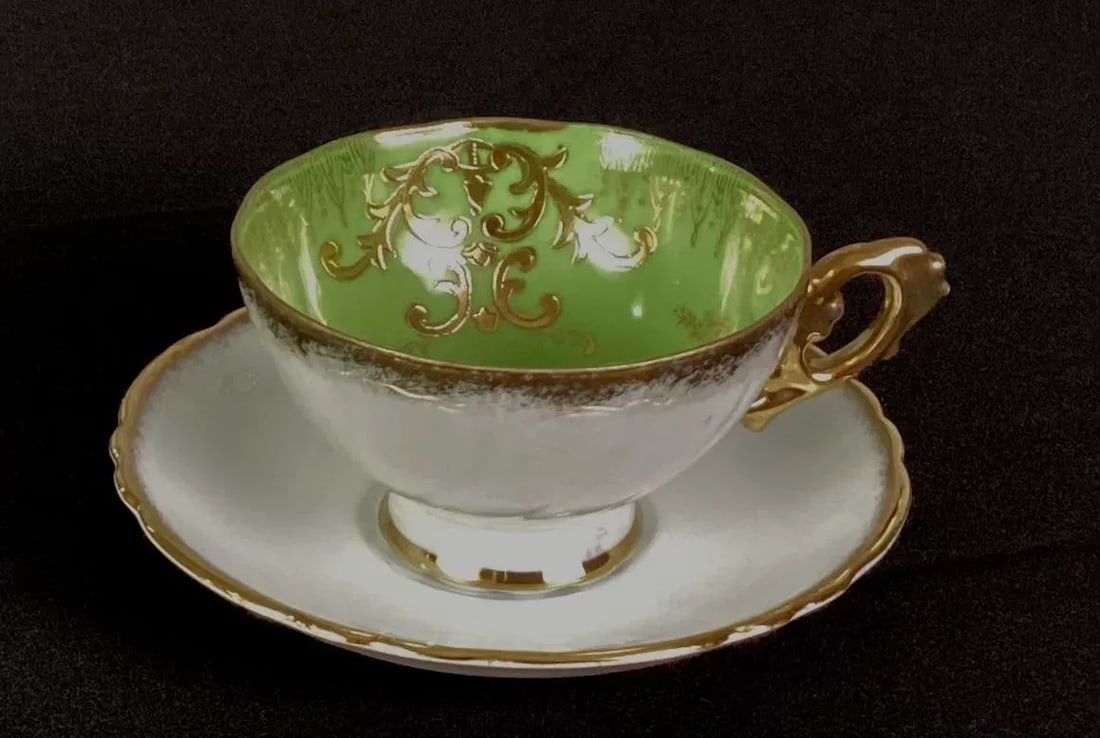 1940s Paragon-English Fine Bone China Teacup and Saucer Set- 2 Pieces - 6