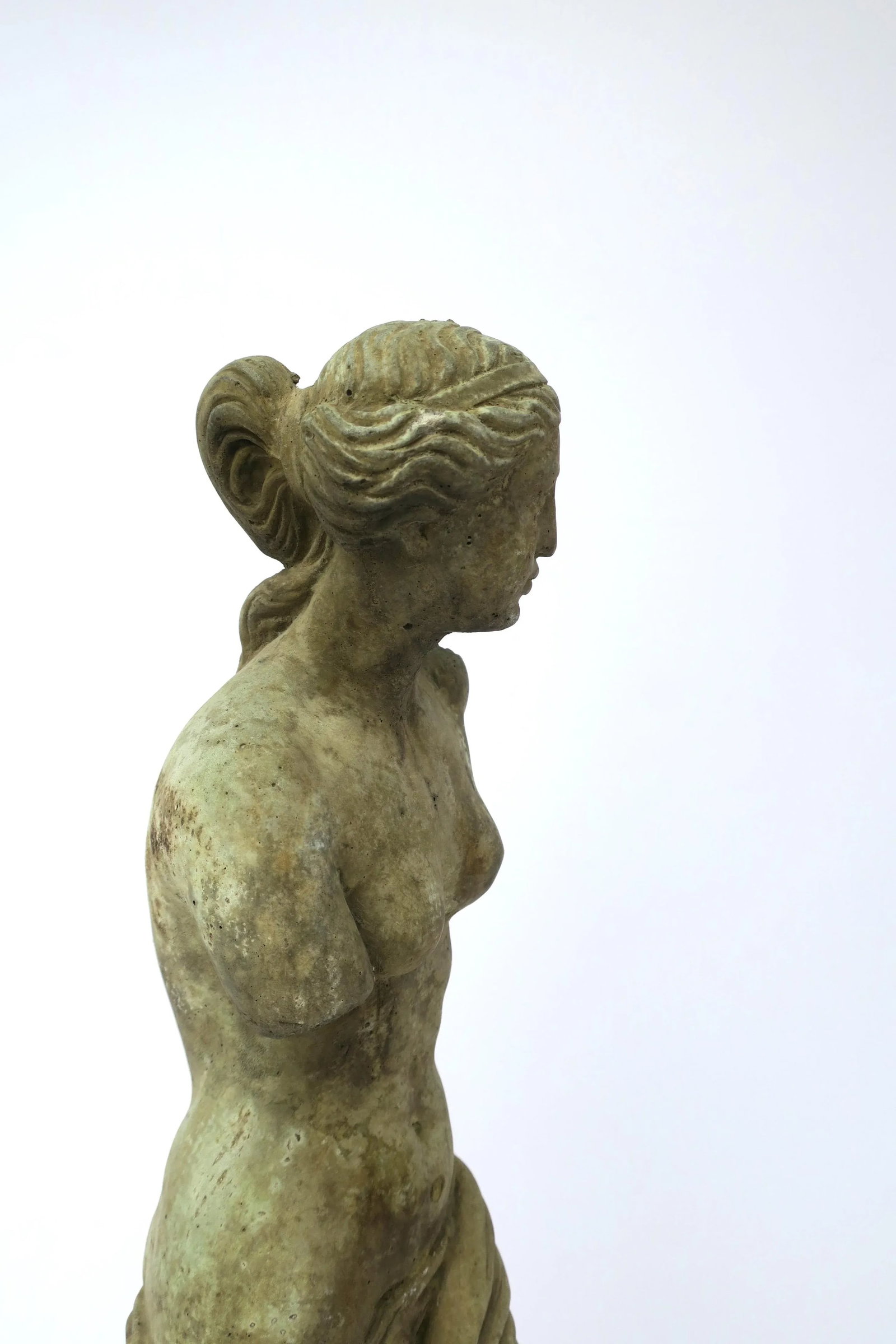 Venus De Milo Female Figurative Stone Statue Sculpture Outdoors Garden - 11