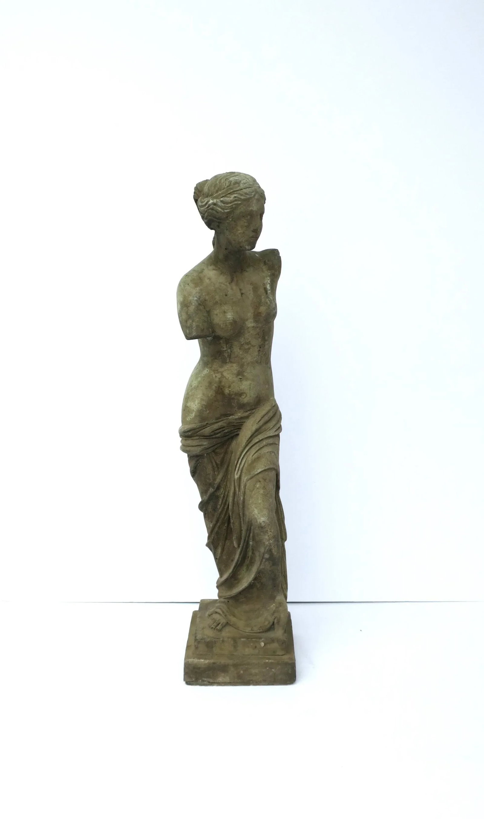Venus De Milo Female Figurative Stone Statue Sculpture Outdoors Garden - 13