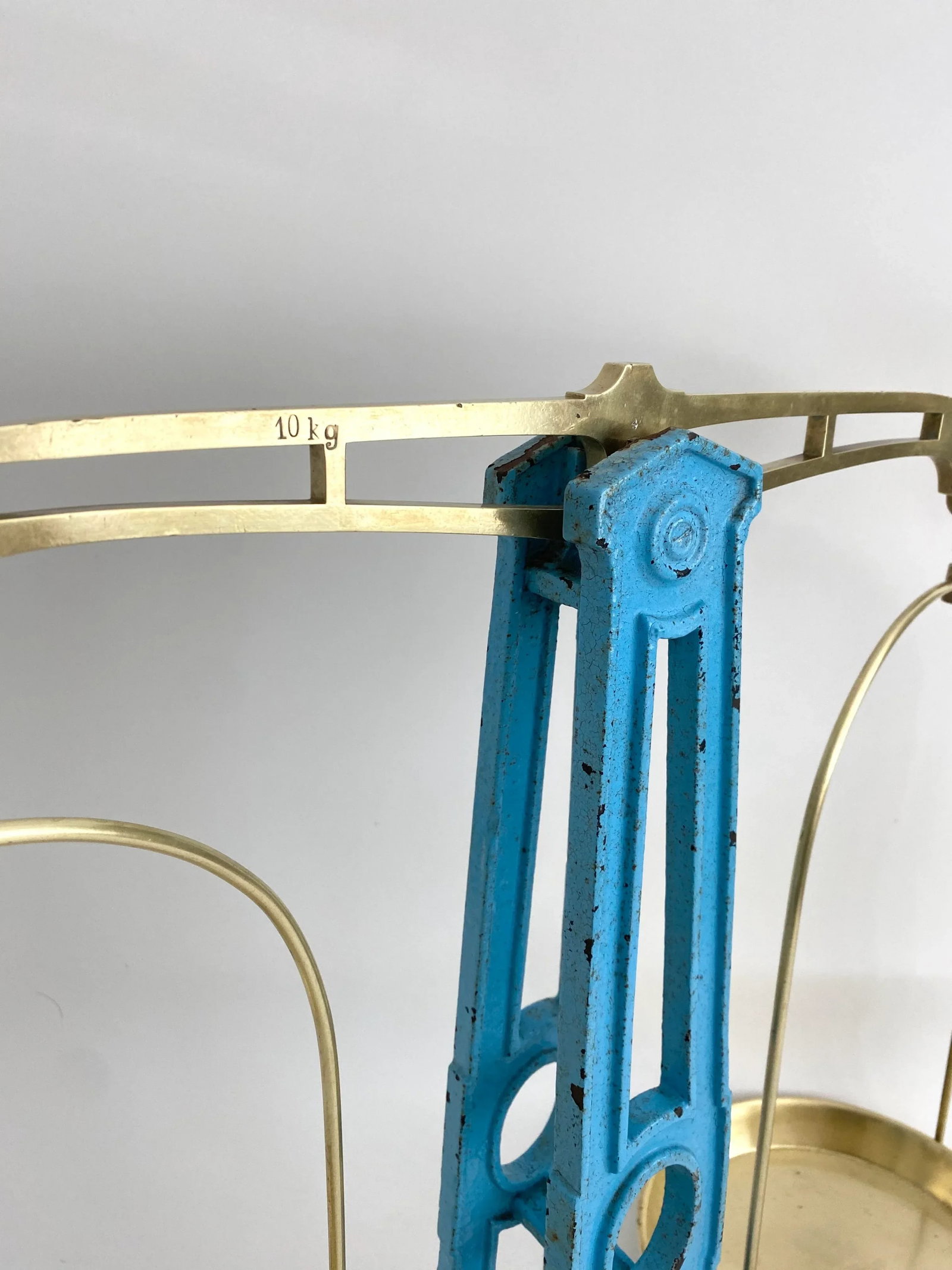 Vintage French Eiffel Tower Balance Scale - 6