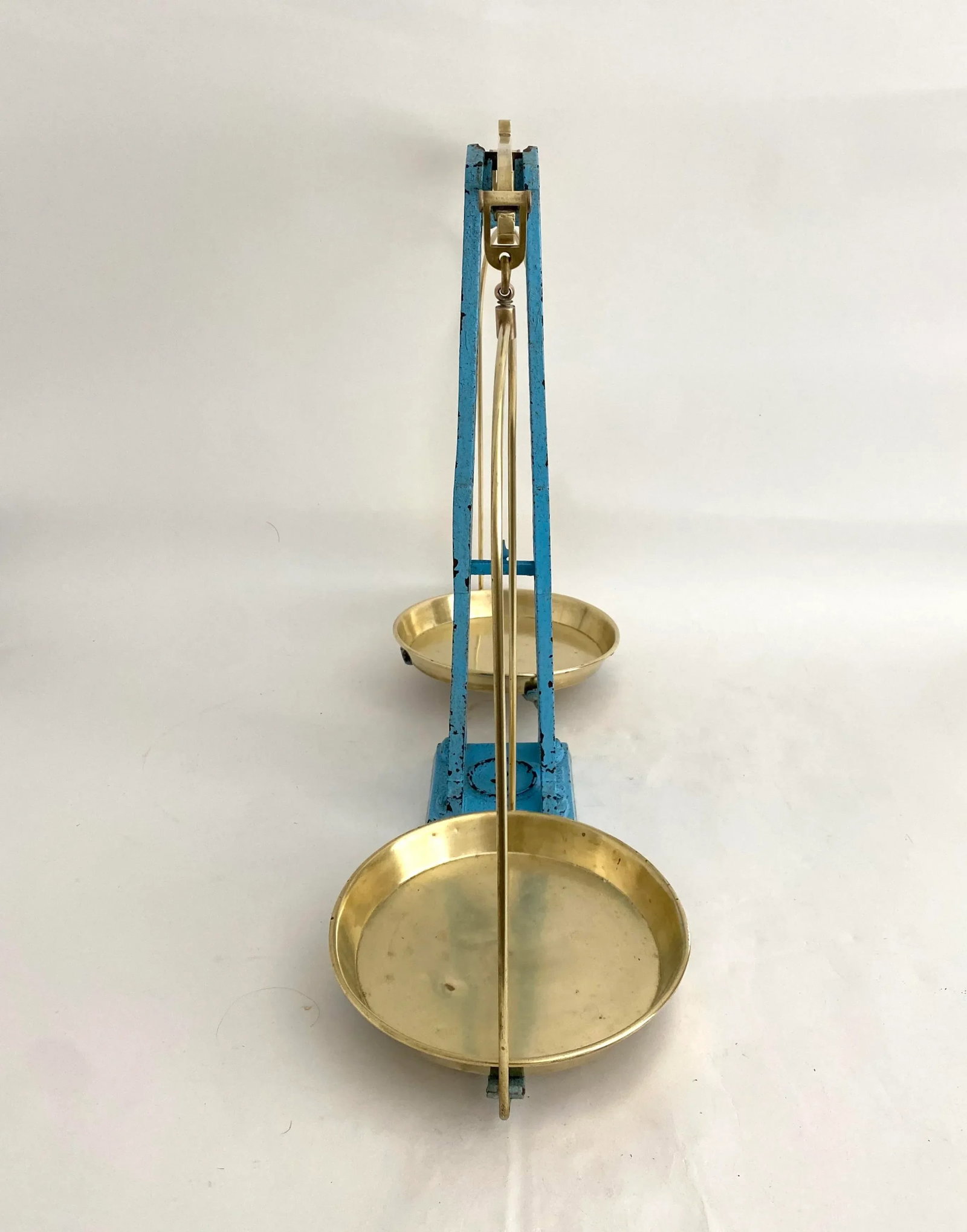 Vintage French Eiffel Tower Balance Scale - 8