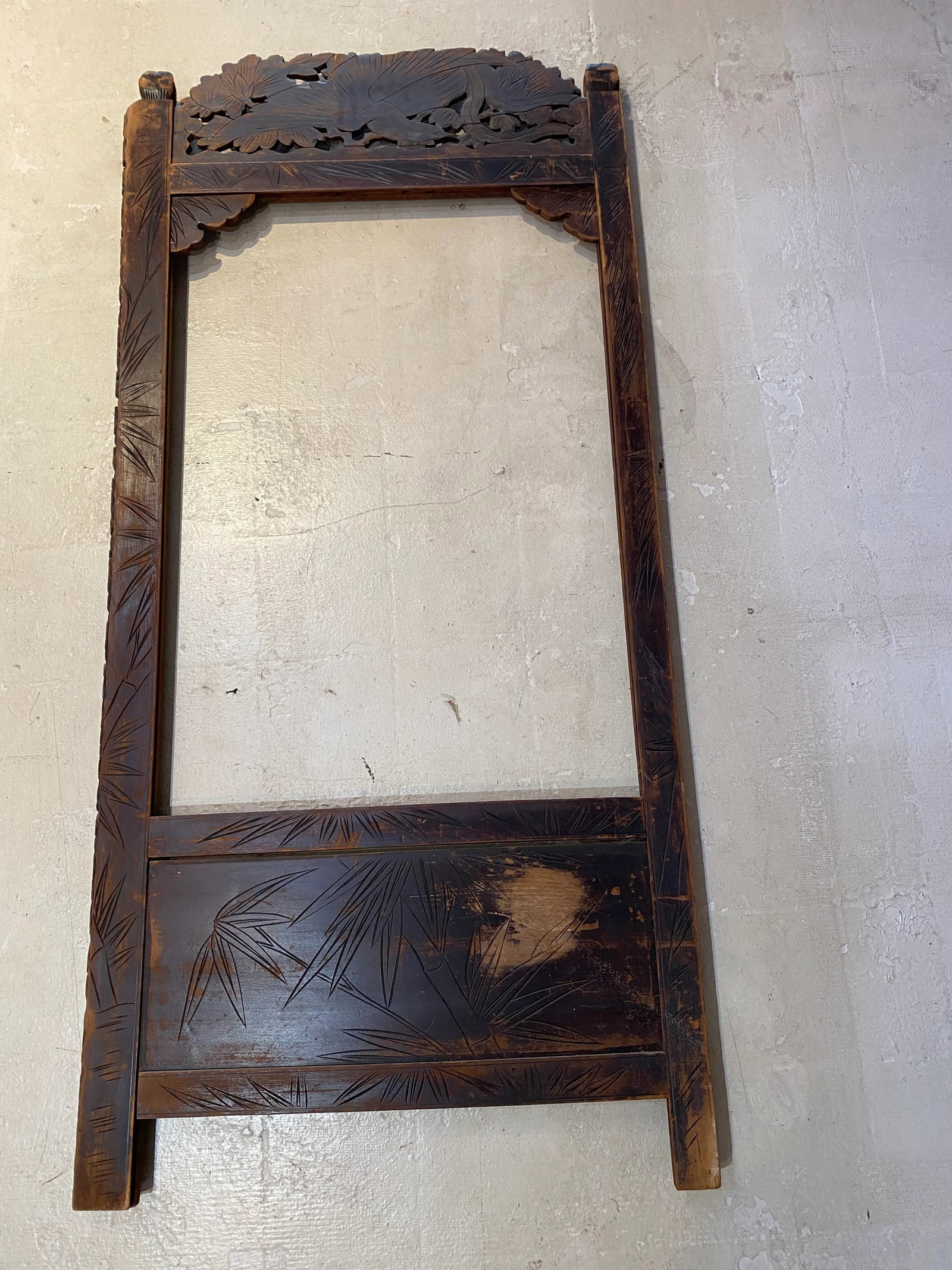 Antique 1910s Chinese Screen and Room Divider - a Pair - 4