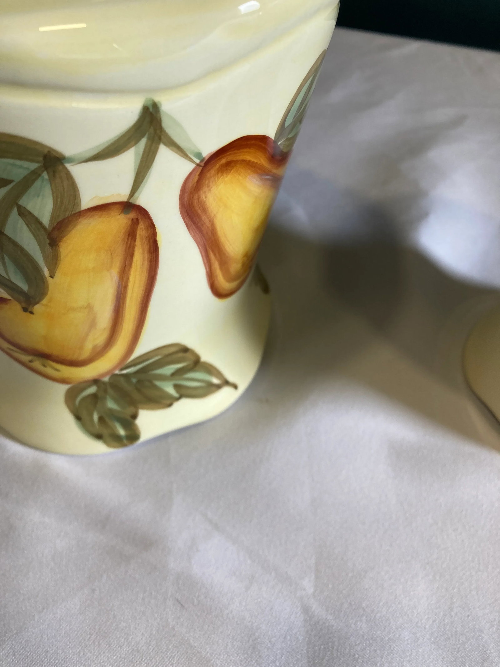 1960s Vintage French Country Fruit Canisters, Set of 2 - 10