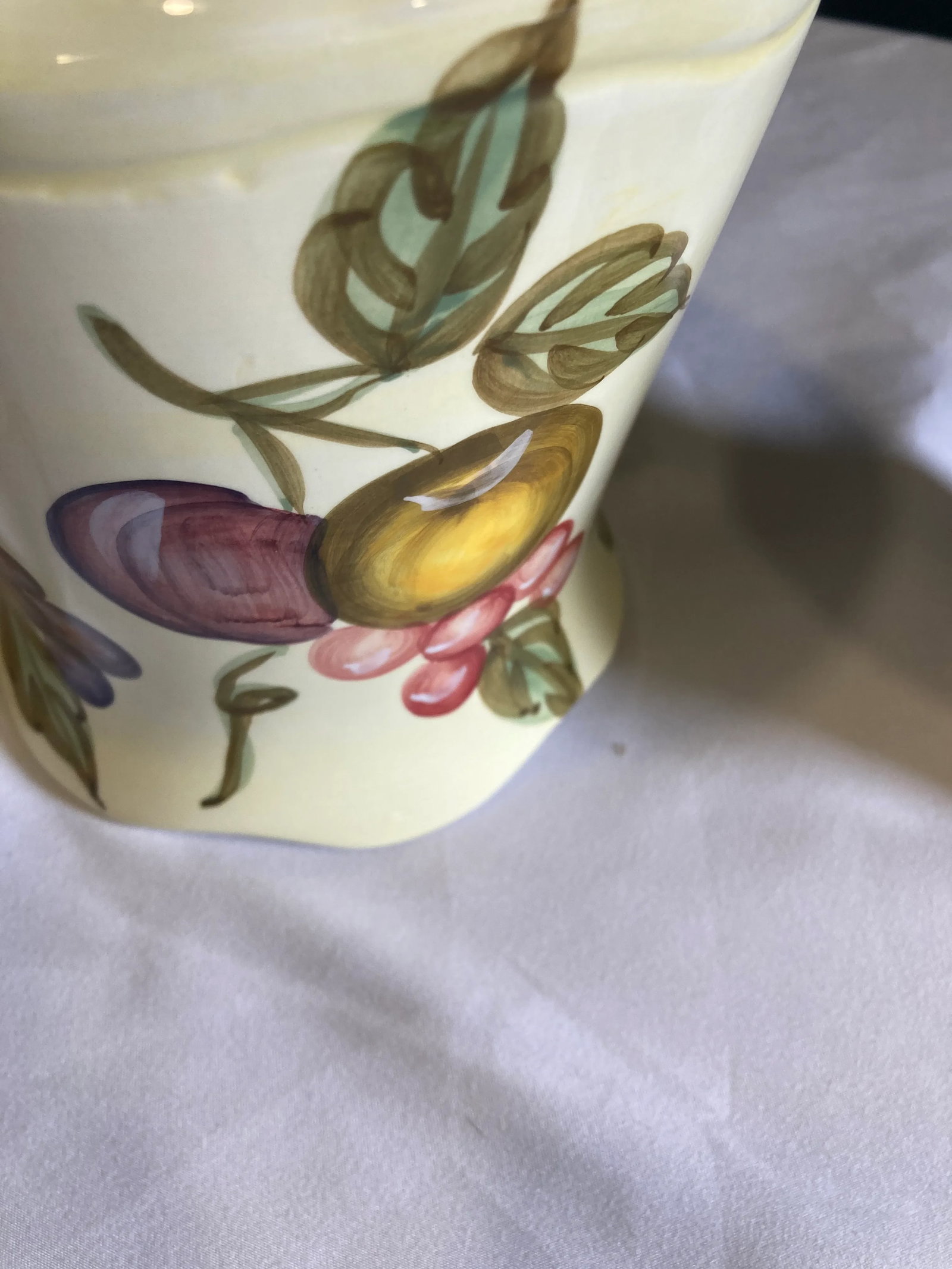 1960s Vintage French Country Fruit Canisters, Set of 2 - 7
