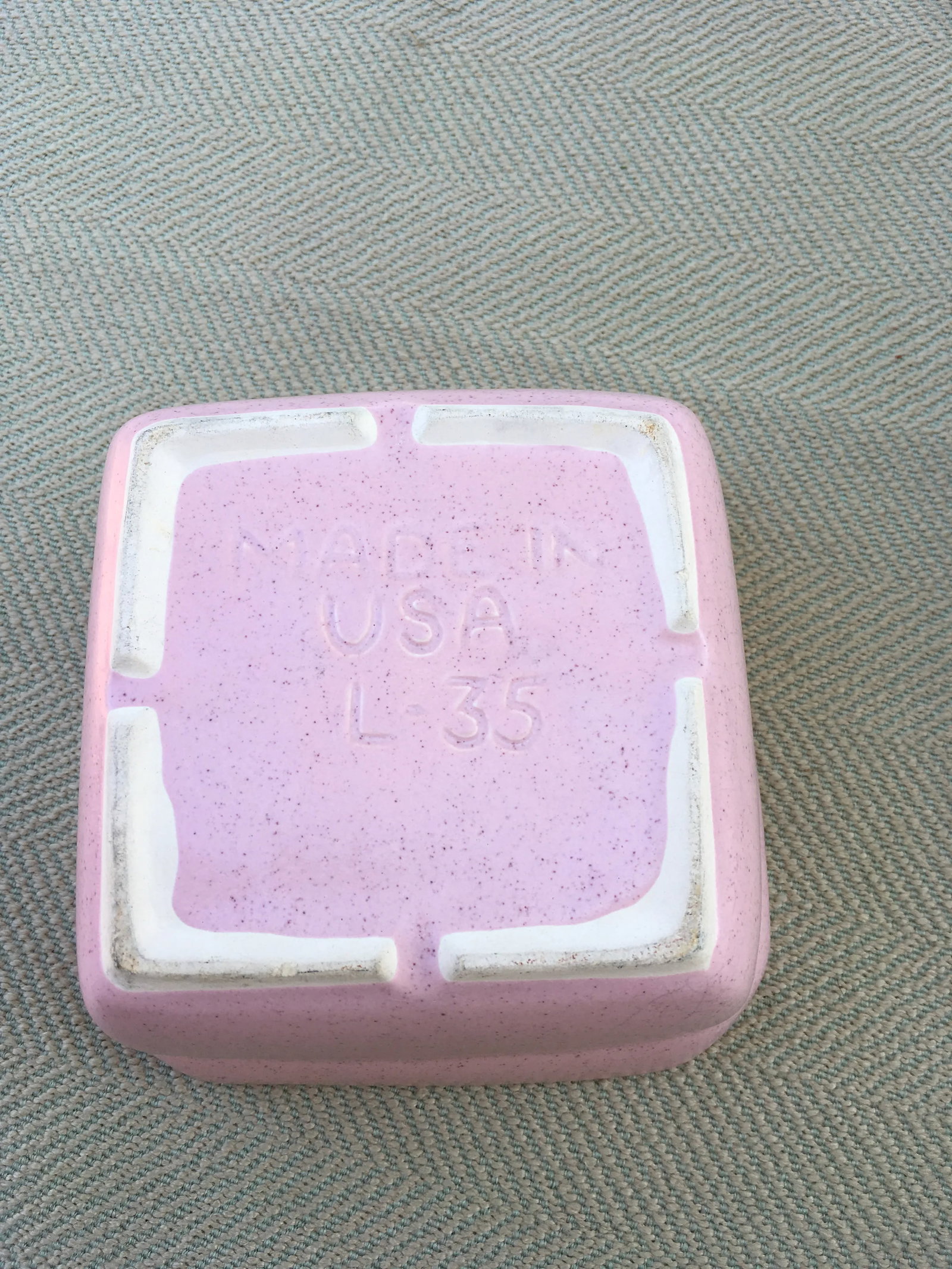 20th Century Art Deco Pink Ceramic Serving Set - 5 Pieces - 9