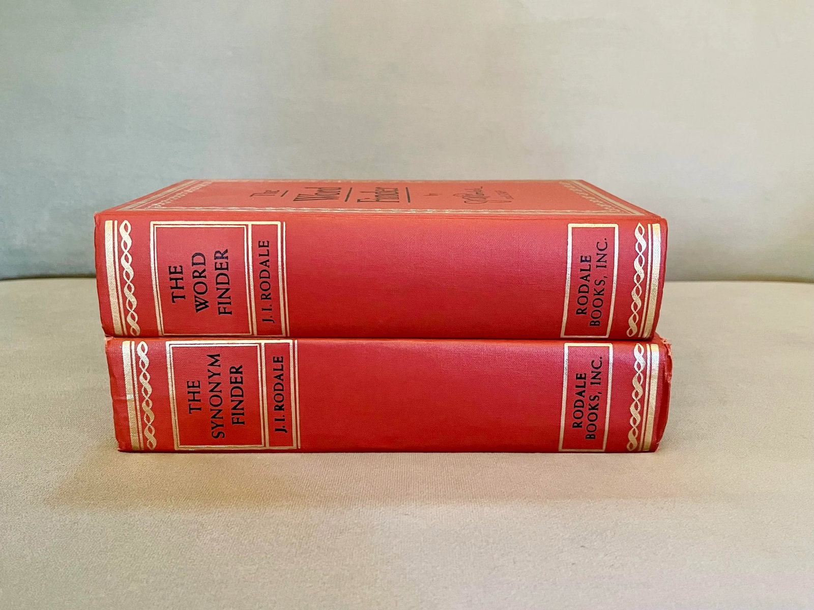 Vintage Vocabulary Book Set- The Word Finder & the Synonym Finder - 2