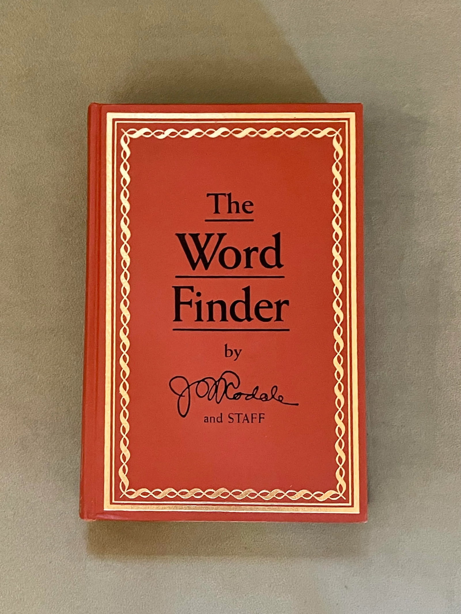 Vintage Vocabulary Book Set- The Word Finder & the Synonym Finder - 3