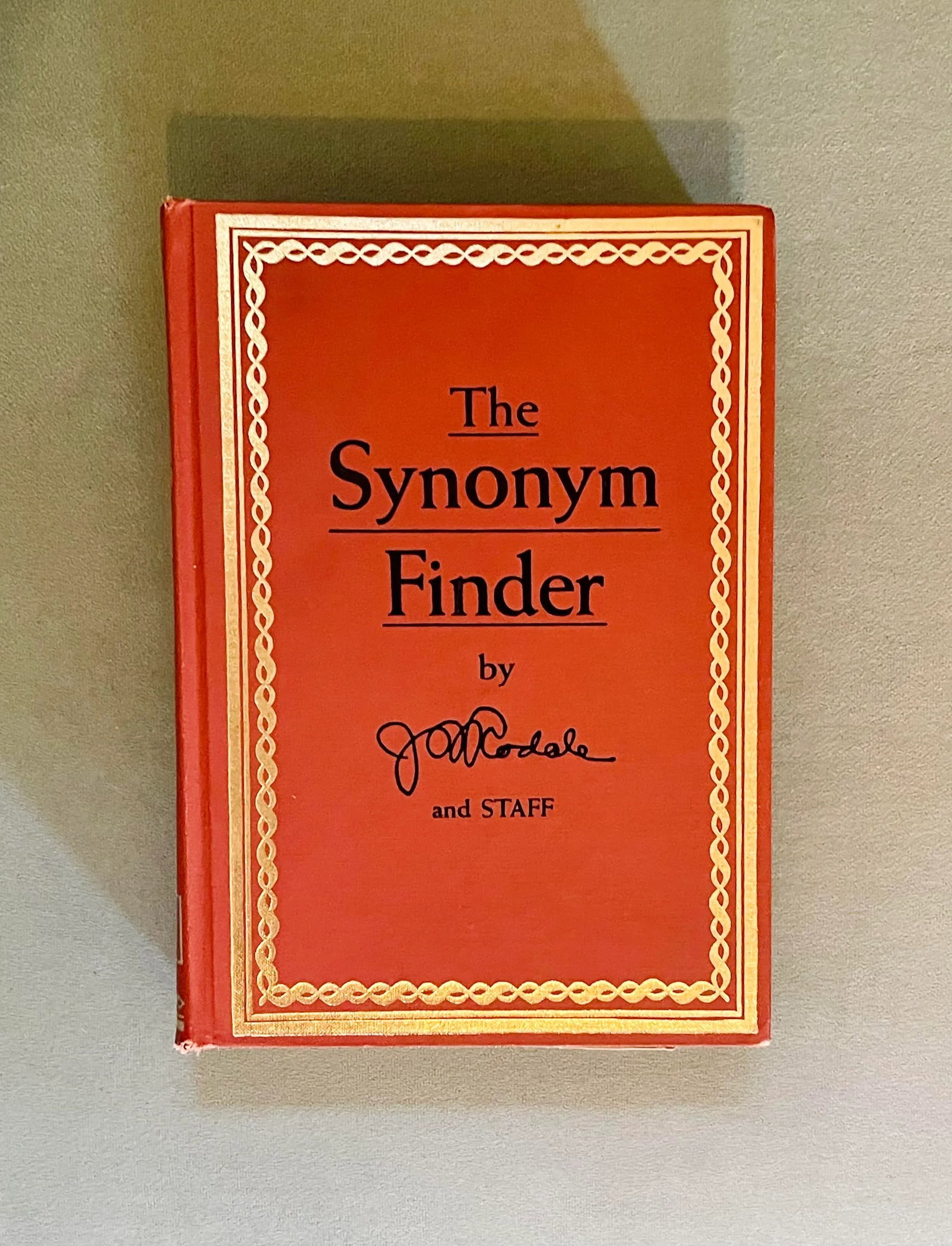 Vintage Vocabulary Book Set- The Word Finder & the Synonym Finder - 7