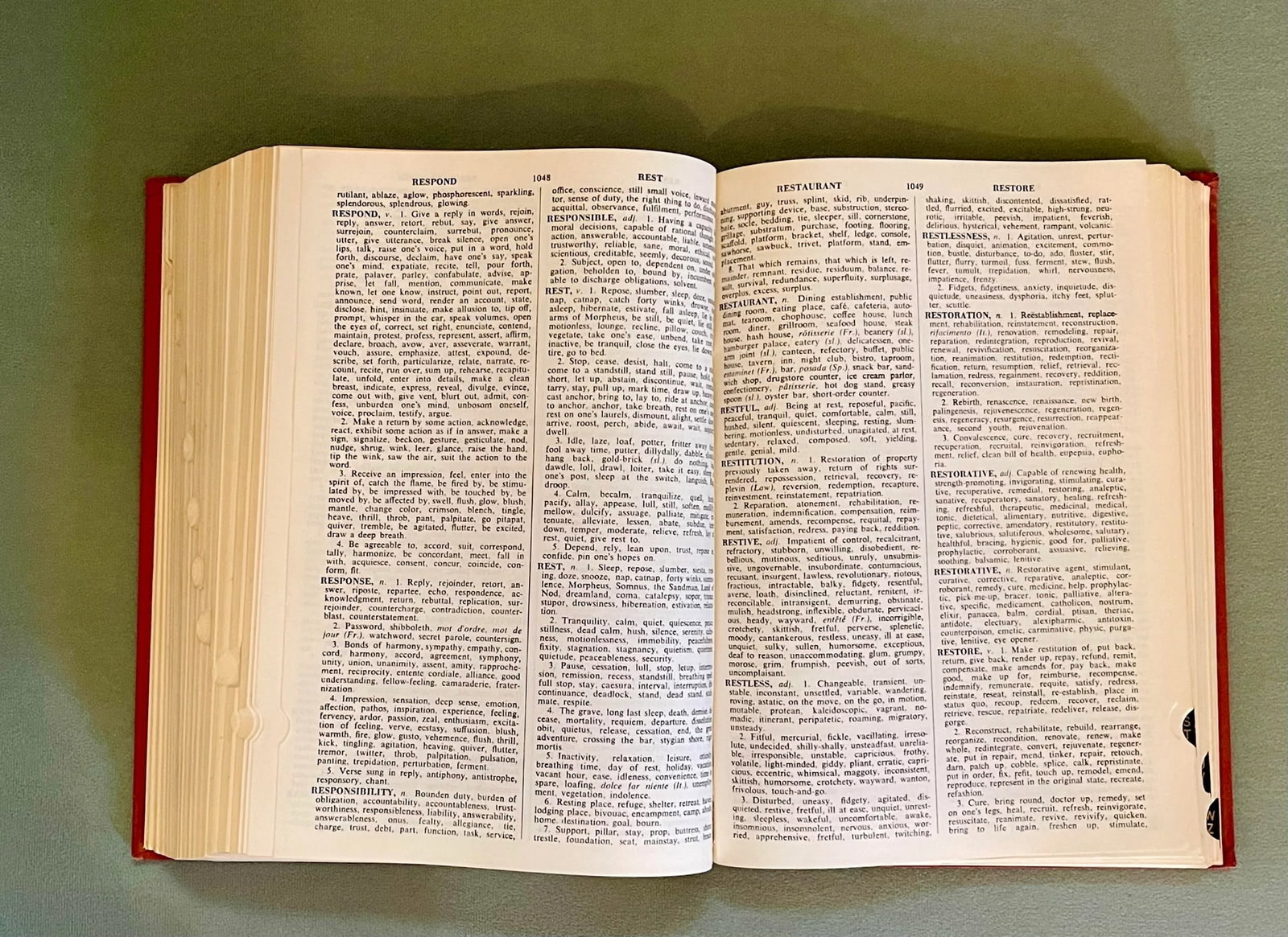 Vintage Vocabulary Book Set- The Word Finder & the Synonym Finder - 9