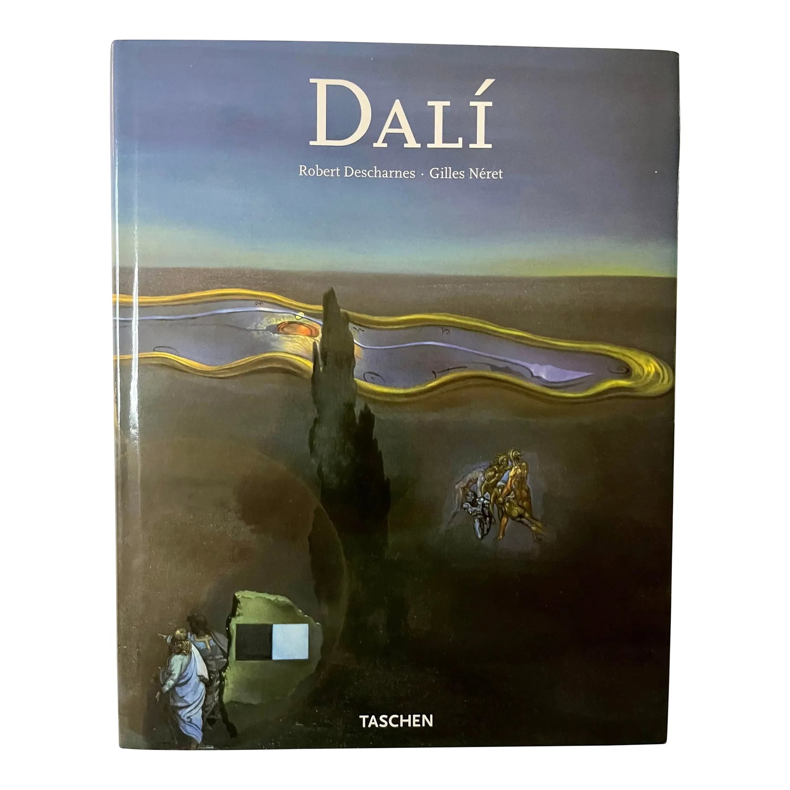 Salvador Dali 1904-1989, by Robert Descharnes, Taschen, 1998: 224pp, color illustrations throughout, chronology, notes, bibliography, Dali's exhibitions. Blue laminated boards in dust-jacket. 'This lively biography presents the infamous Surrealist in full color 