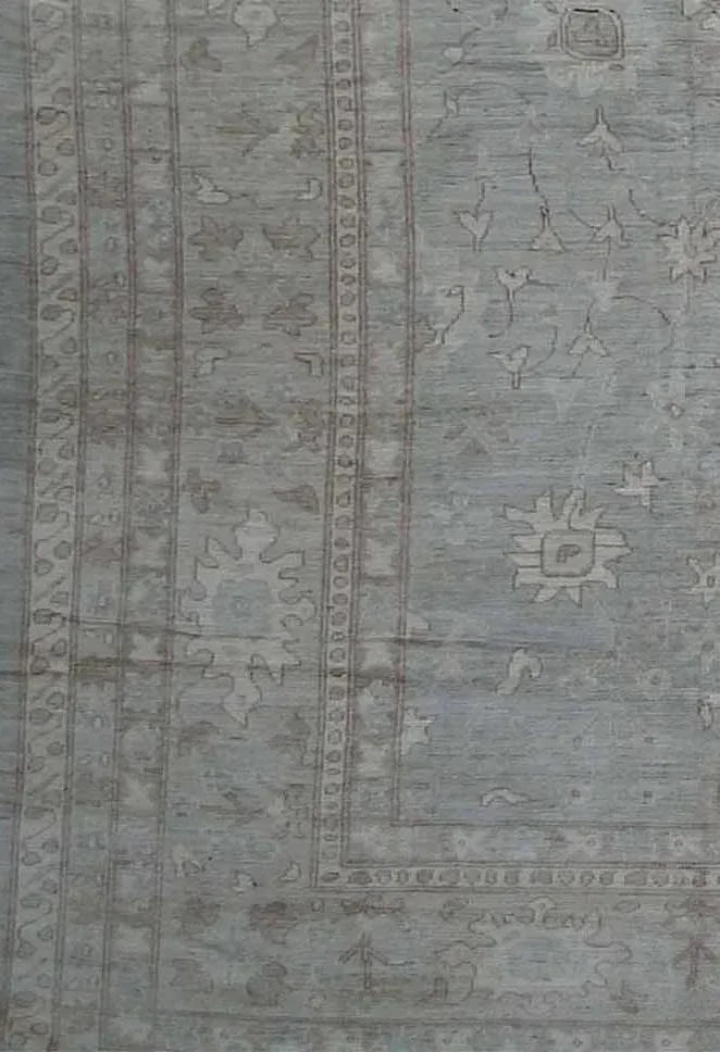 Hand Knotted Oushak Rug - 15'2" X 22'6" - 2