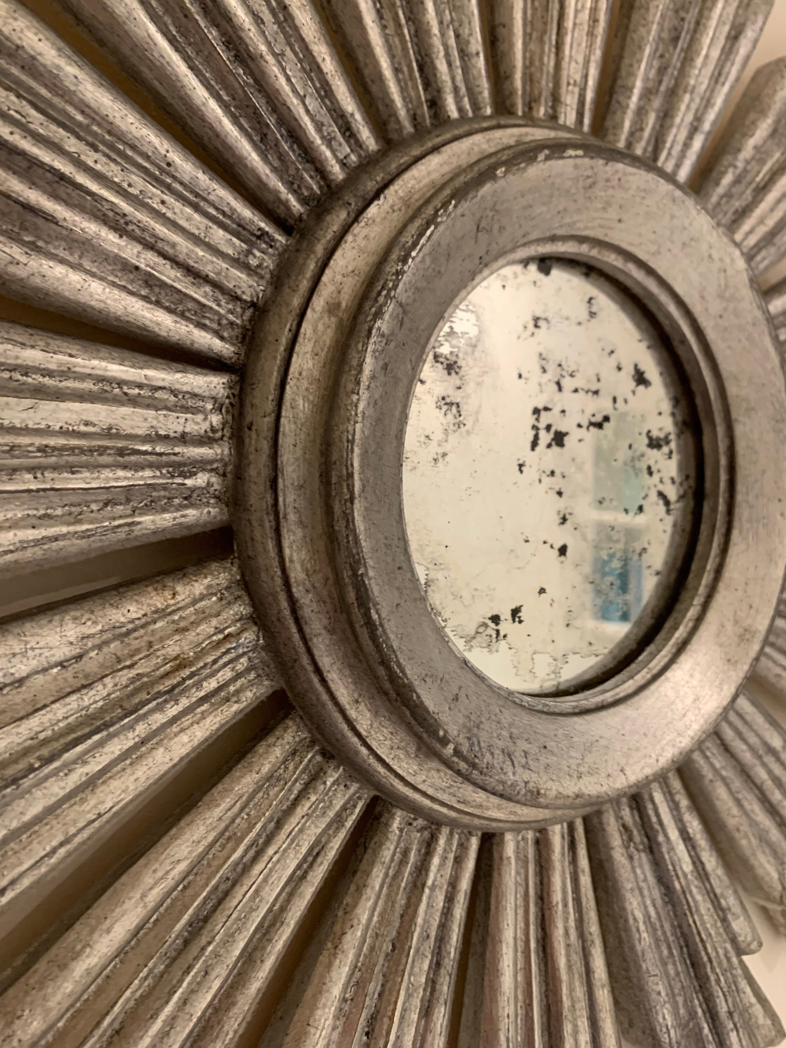 Mid 19th Century Sunburst Mirror - 3