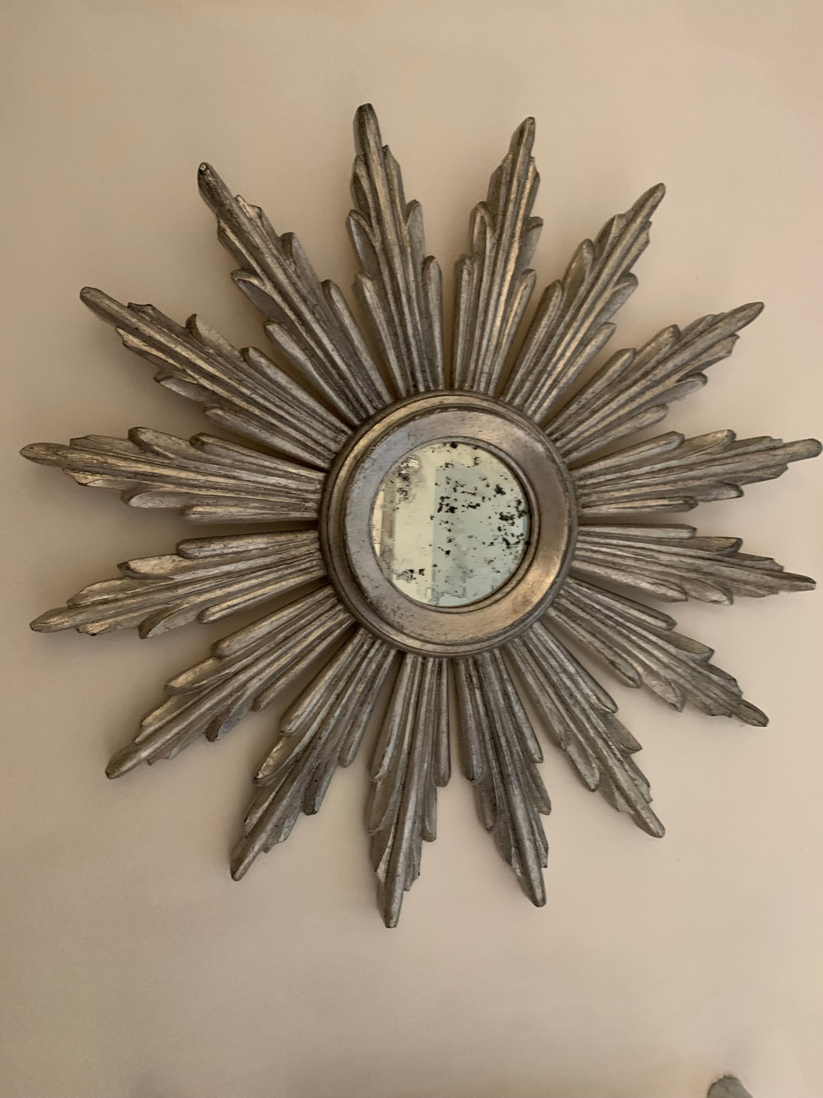 Mid 19th Century Sunburst Mirror - 4