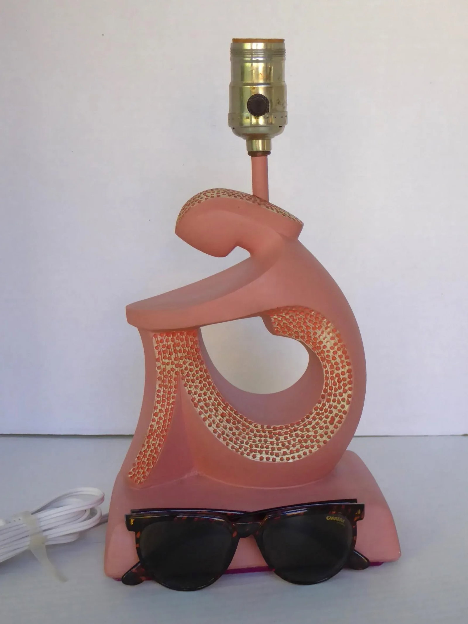 Mid-Century Modern Desk Table Lamp by F. A. I. P. Style of Weinberg, 1950s - 10