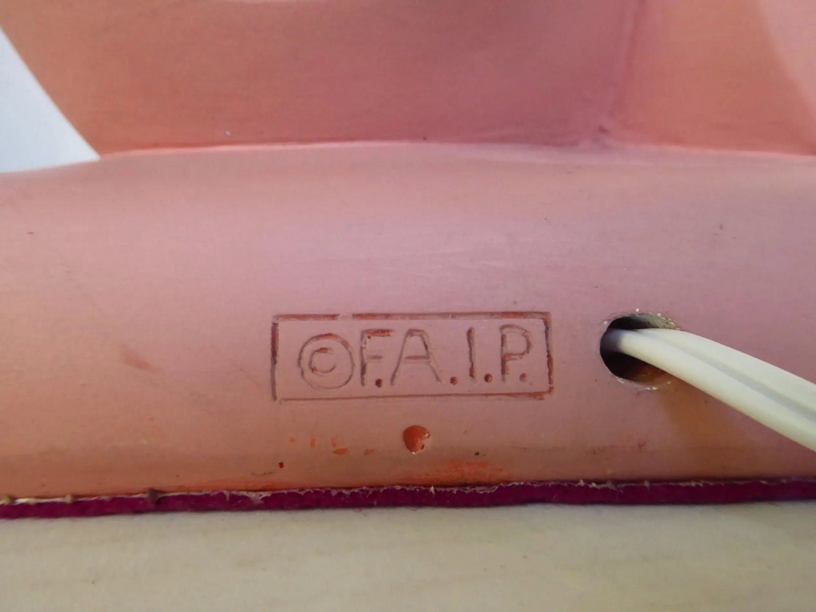Mid-Century Modern Desk Table Lamp by F. A. I. P. Style of Weinberg, 1950s - 11