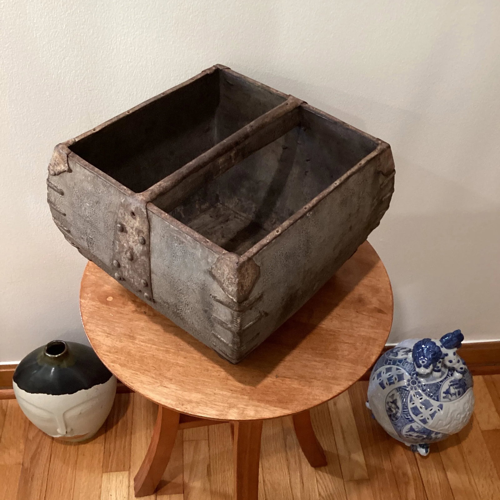 1900 Antique Provincial Chinese Rice Measure - 12