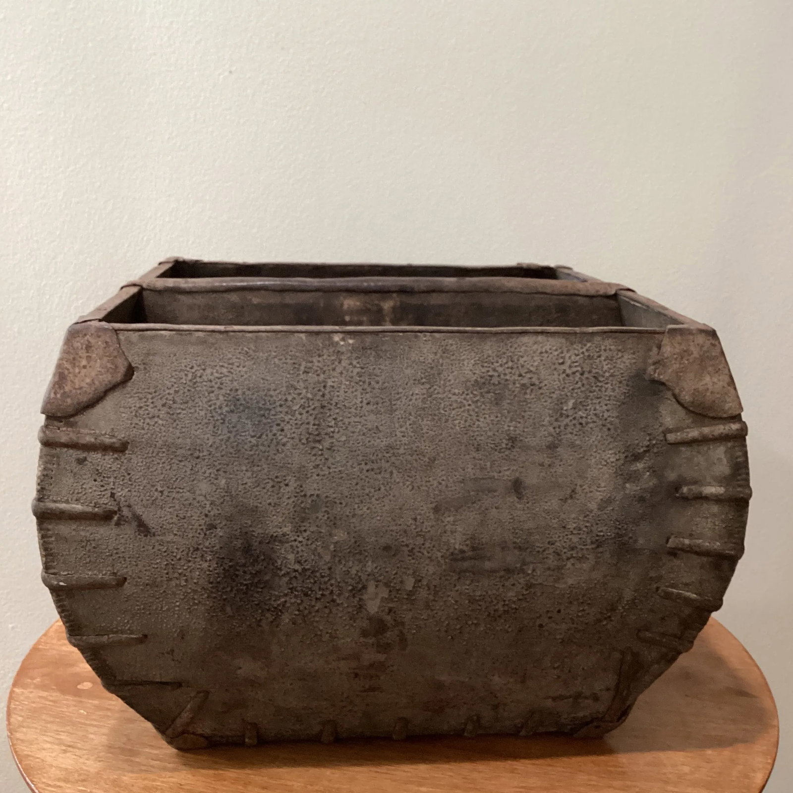 1900 Antique Provincial Chinese Rice Measure - 3
