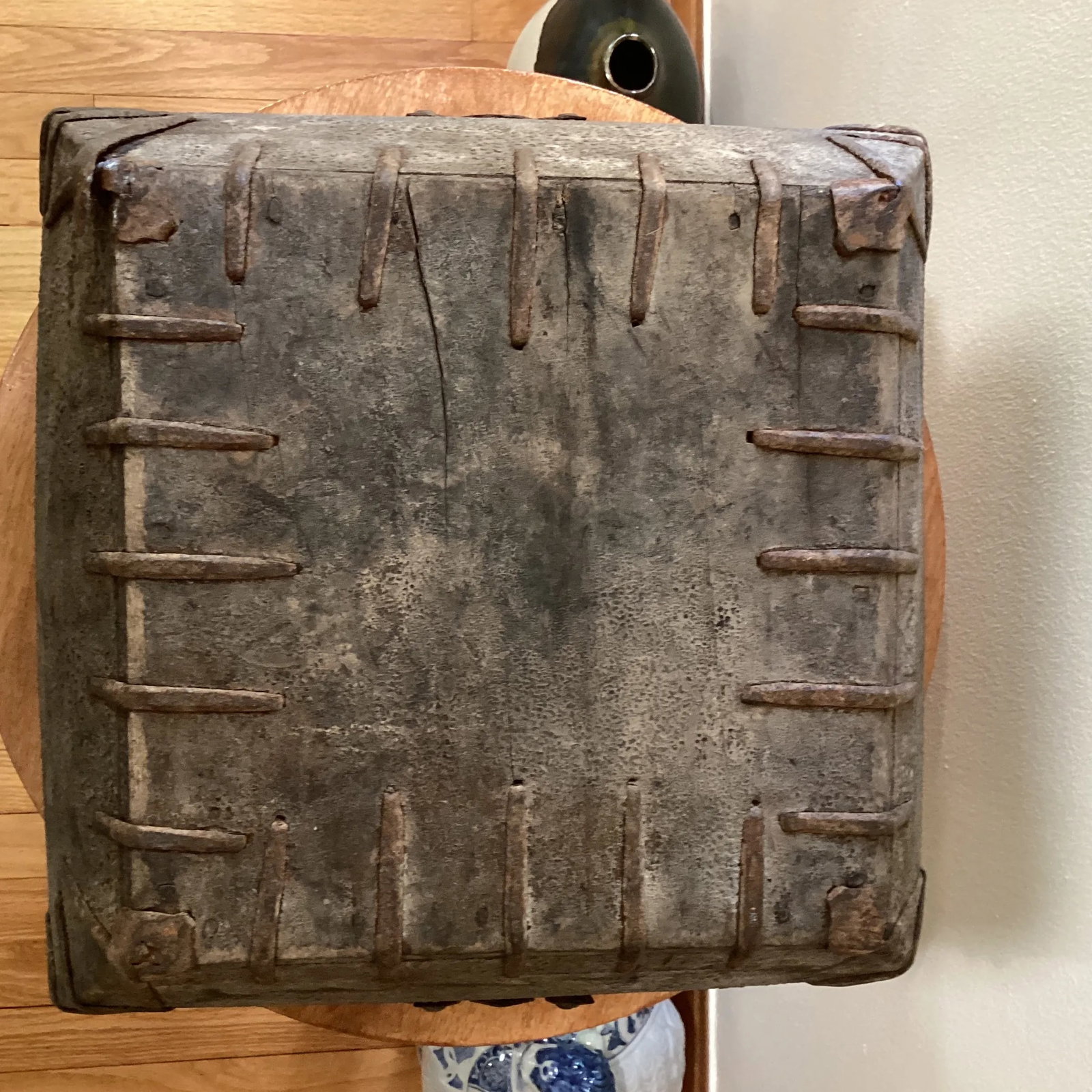 1900 Antique Provincial Chinese Rice Measure - 6