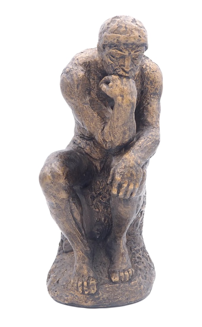 Austin Productions "The Thinker" Sculpture, Signed 1961 - 3