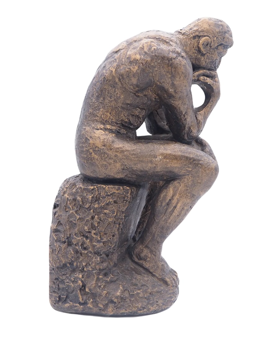 Austin Productions "The Thinker" Sculpture, Signed 1961 - 4