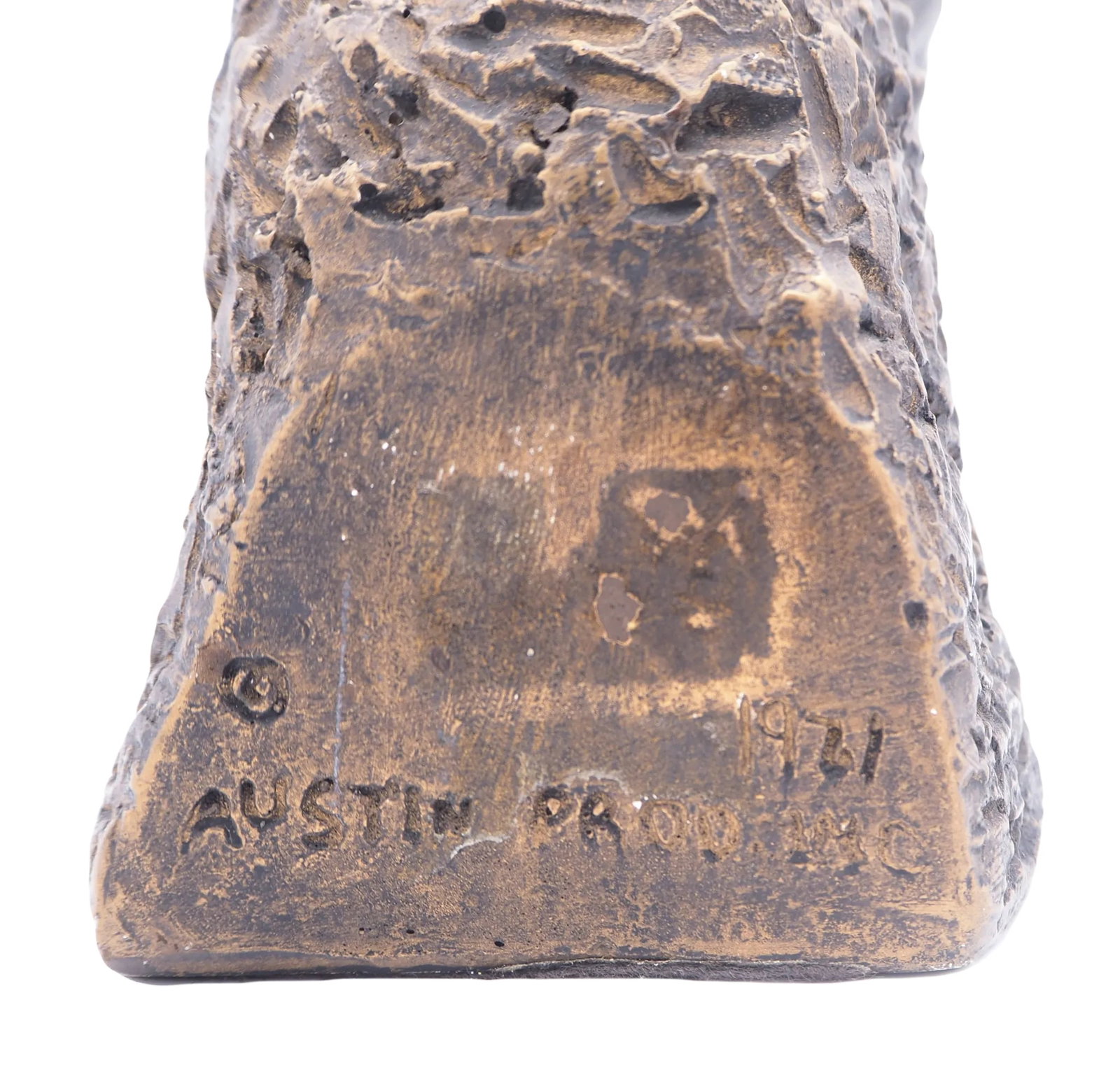 Austin Productions "The Thinker" Sculpture, Signed 1961 - 6