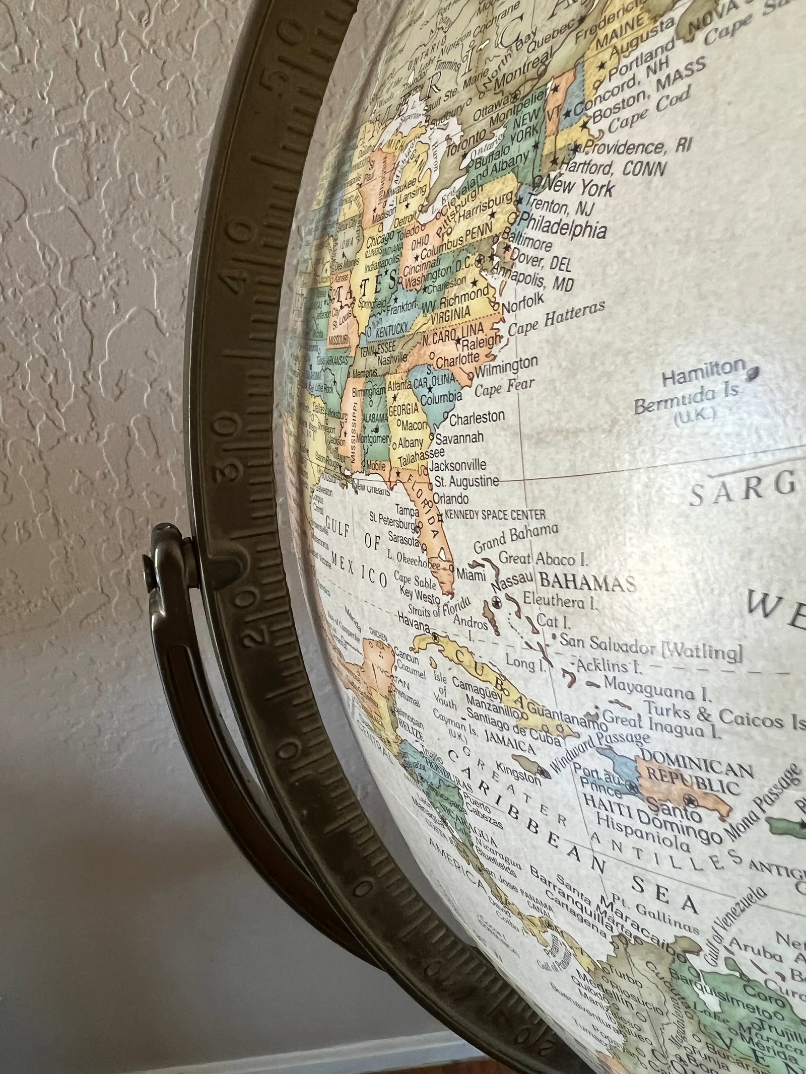 1960sGeorge F. Cram Classic Style Globe - 4