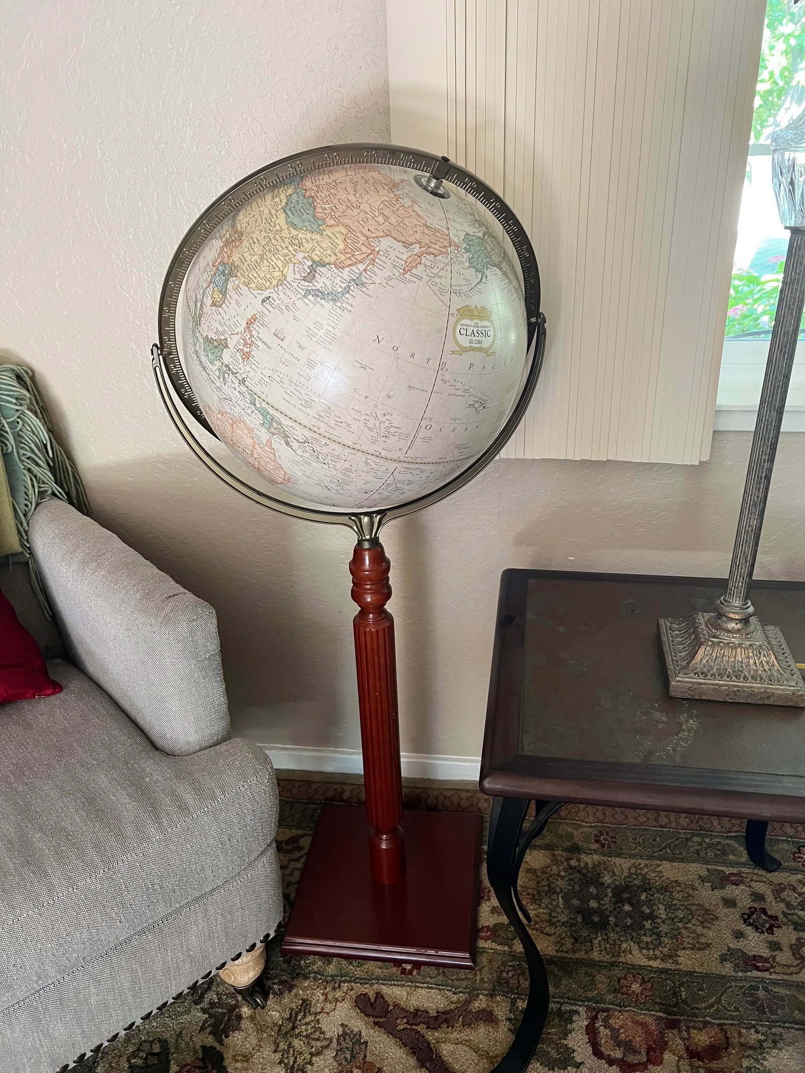 1960sGeorge F. Cram Classic Style Globe - 7