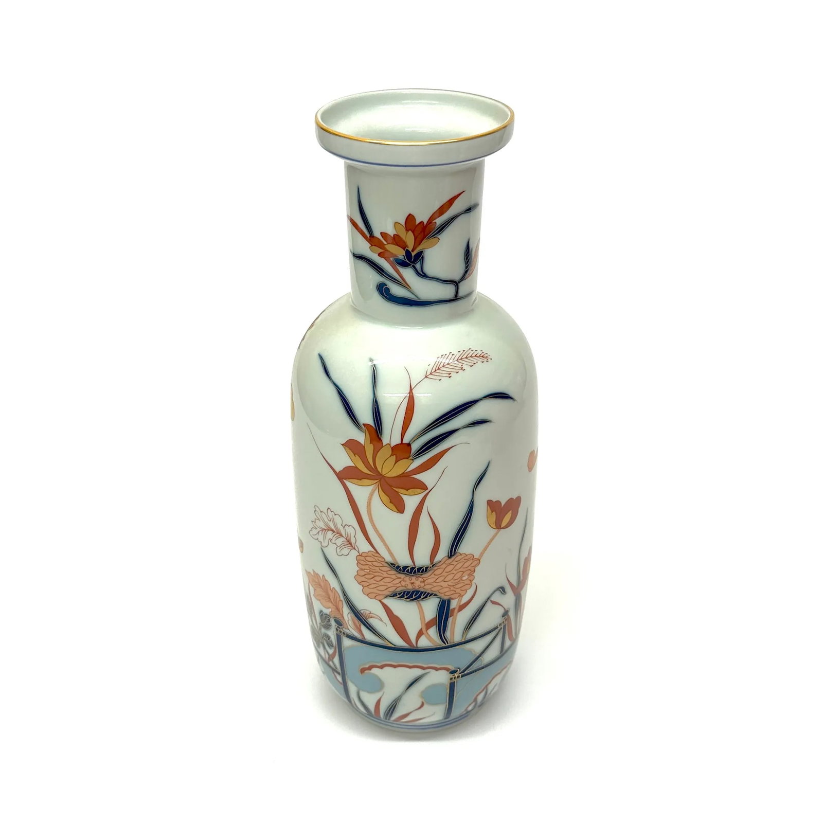 Mixed Chinoise Motif Ceramic Vase Curation - Group of 5 - 2