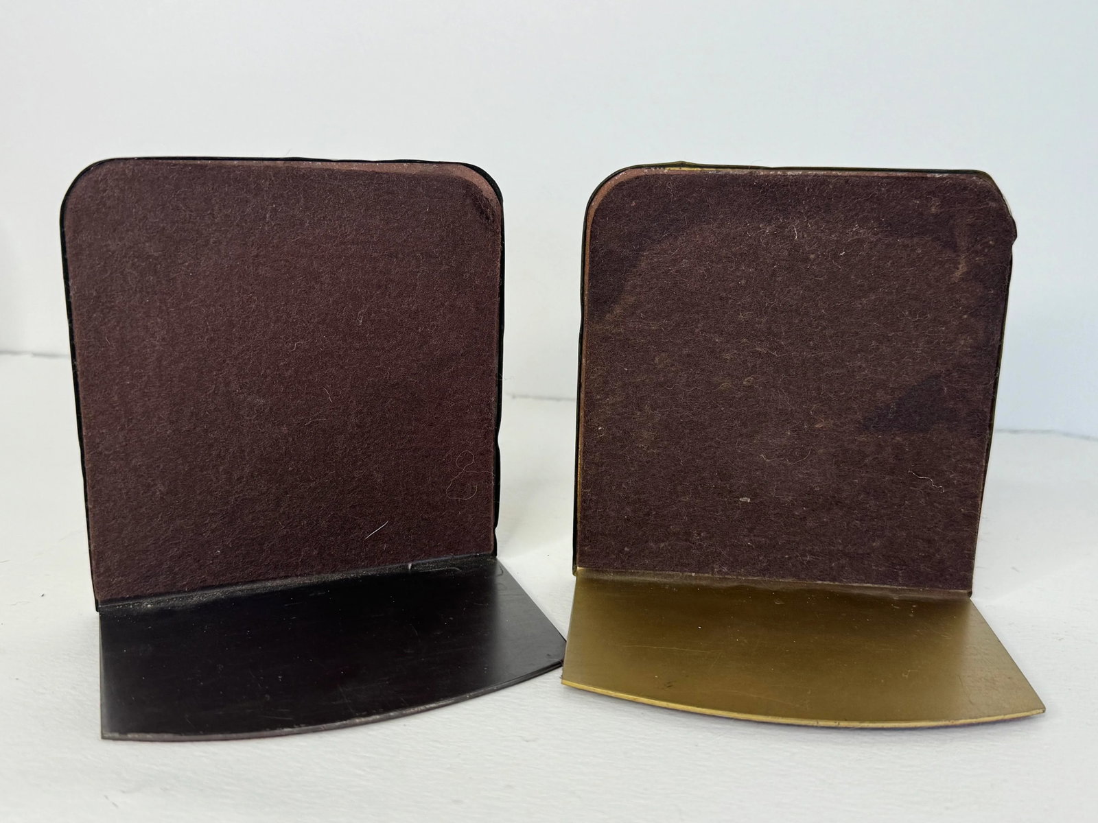 Vintage 1950s Brass Duck Bookends, a Pair - 4