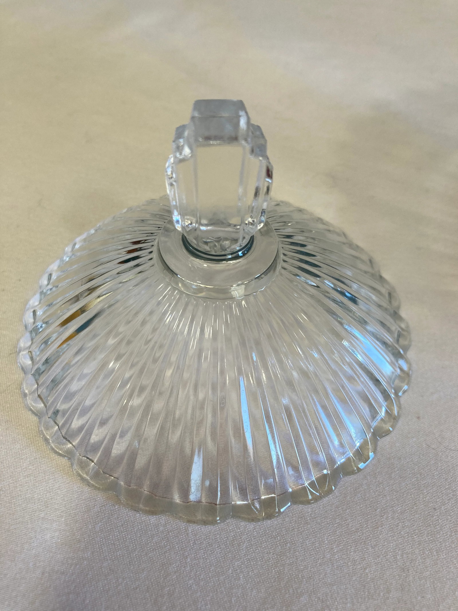 1990s Mikasa Royal Suite Art Deco Sugar Dish With Lid - 3