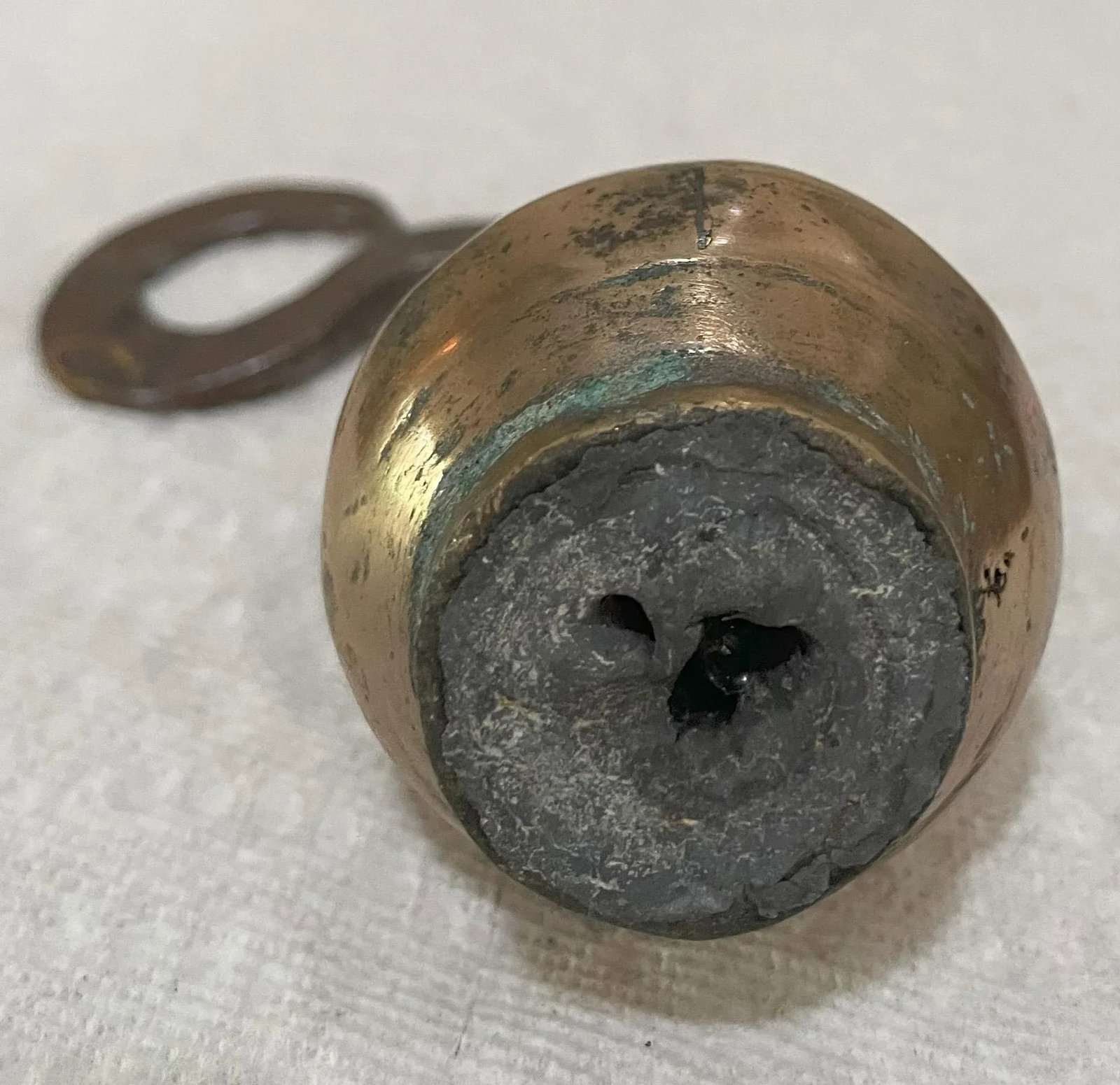 Set of 3 Antique Greek Brass Weights - 9