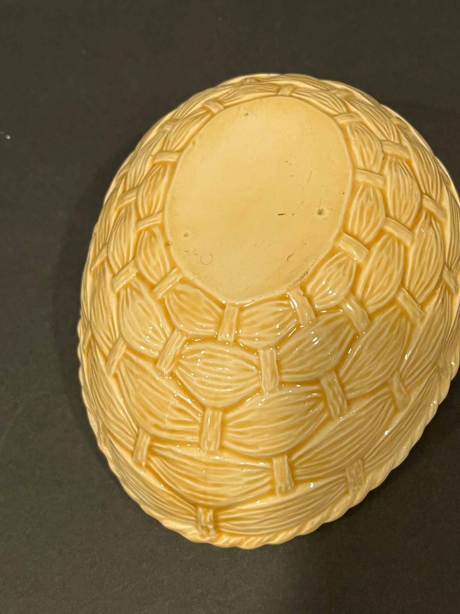 Vintage Egg-Shaped Covered Dish - 6