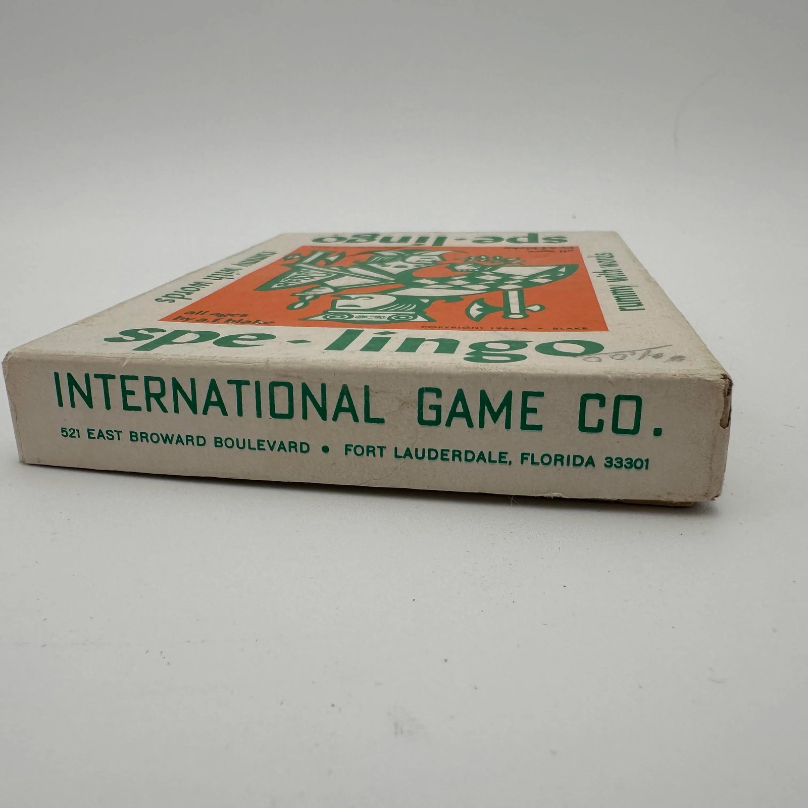 Vintage Card Game Spe Lingo Rummy With Words 1964 - 3
