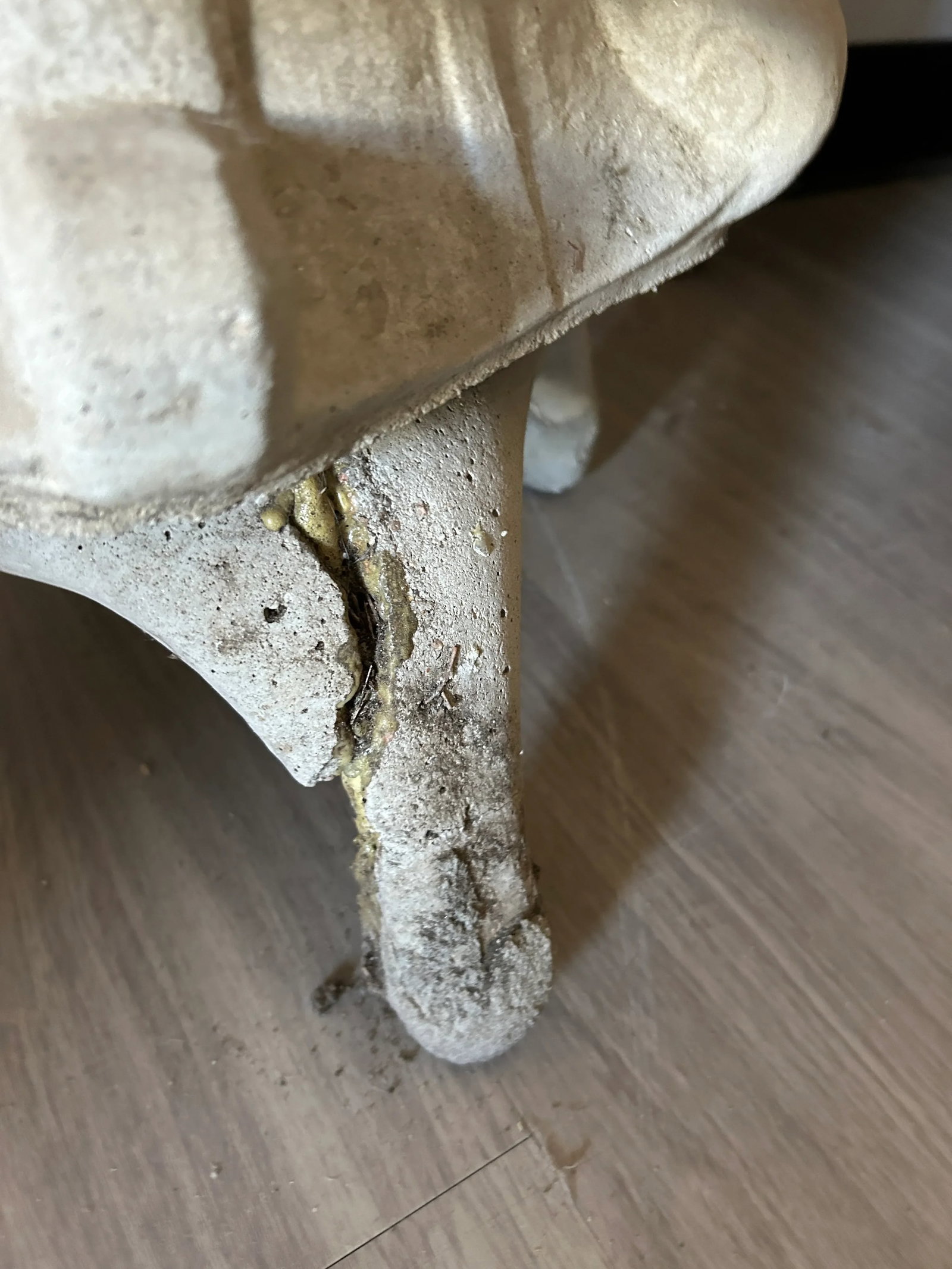 1990s Japanese Pagoda Cast Concrete Garden Lantern - 12