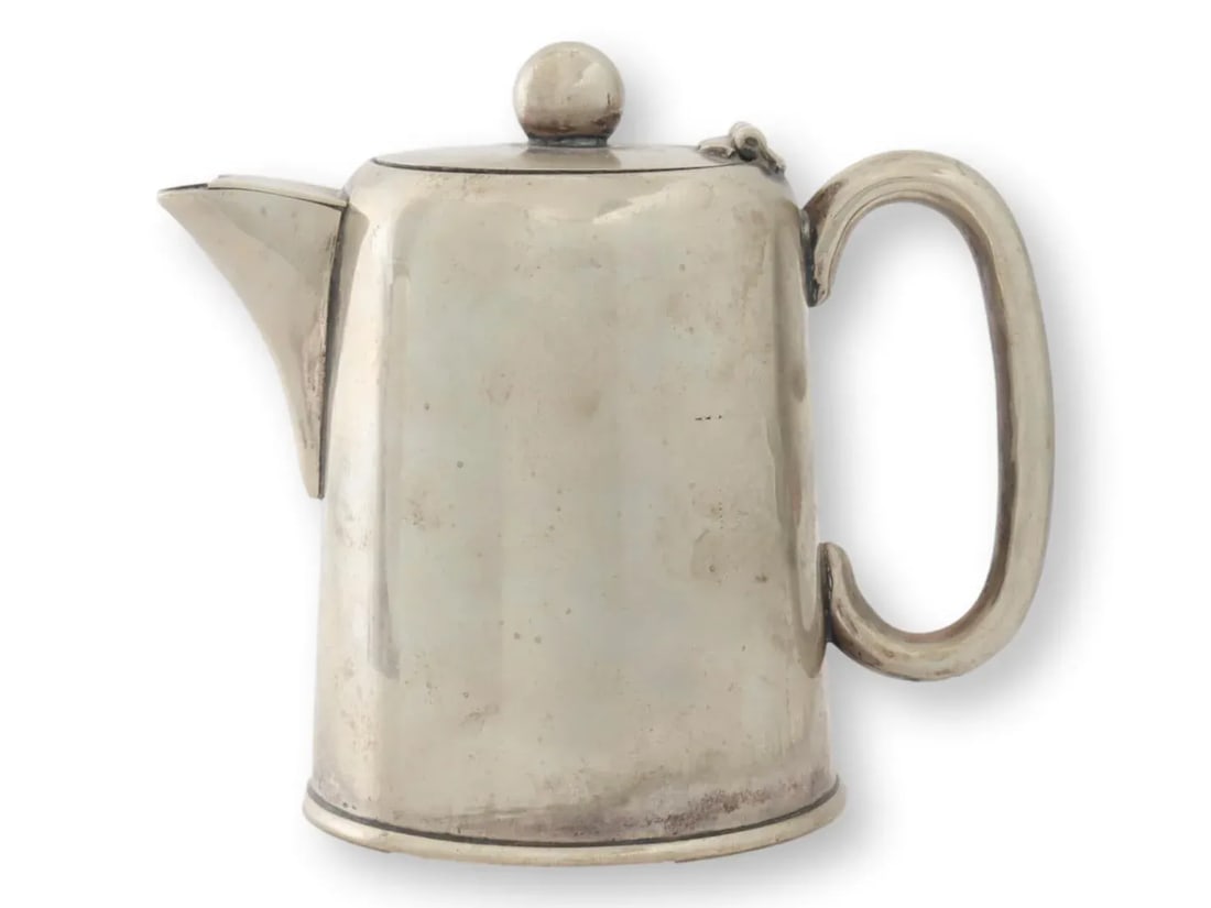 Early 1900s English Masonic Lodge Hot Water Pot - 4