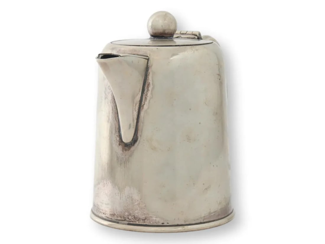 Early 1900s English Masonic Lodge Hot Water Pot - 5