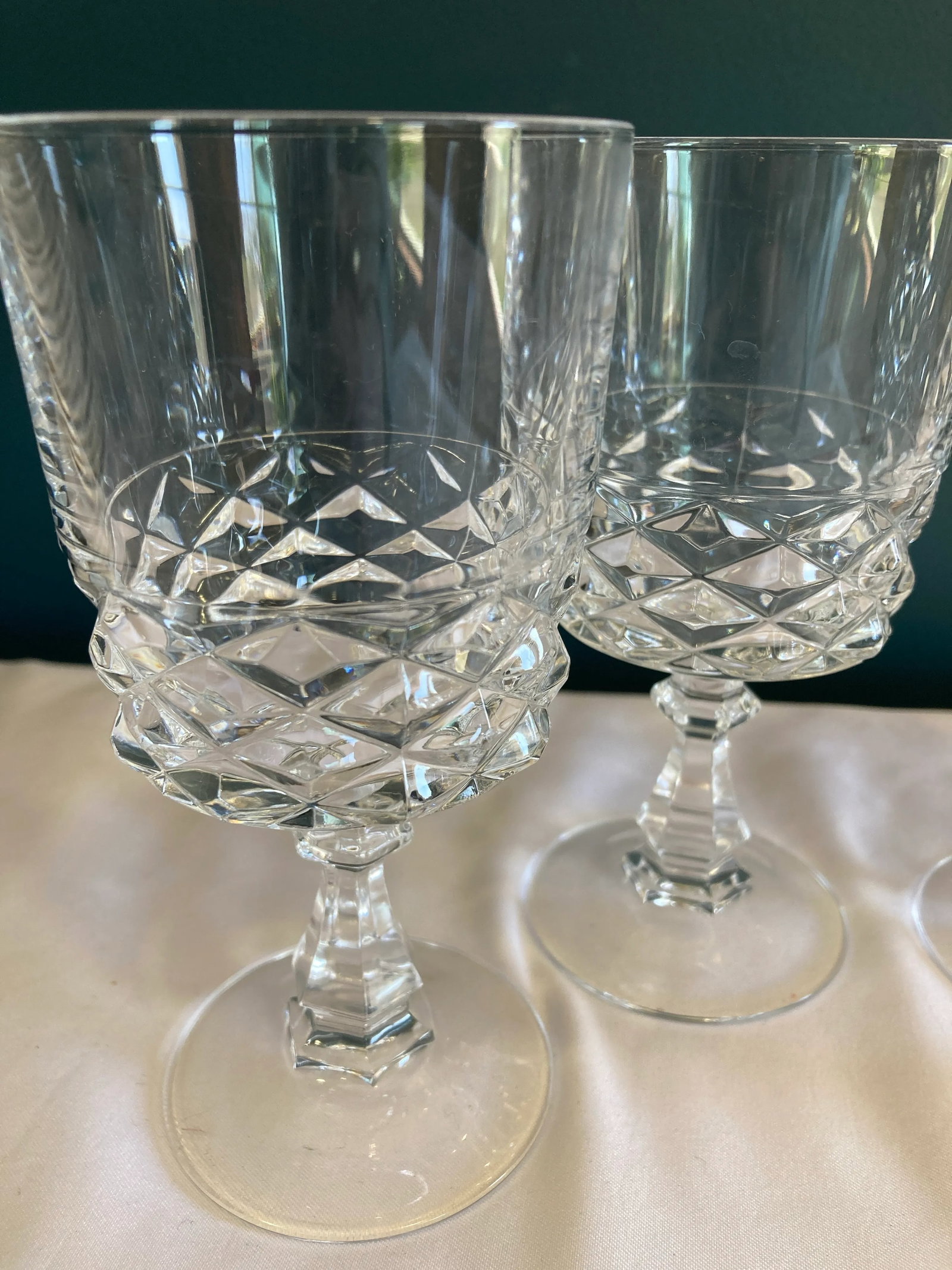 Vintage Cristal D 'Arques Cordial Glasses- Set of 4 - 2