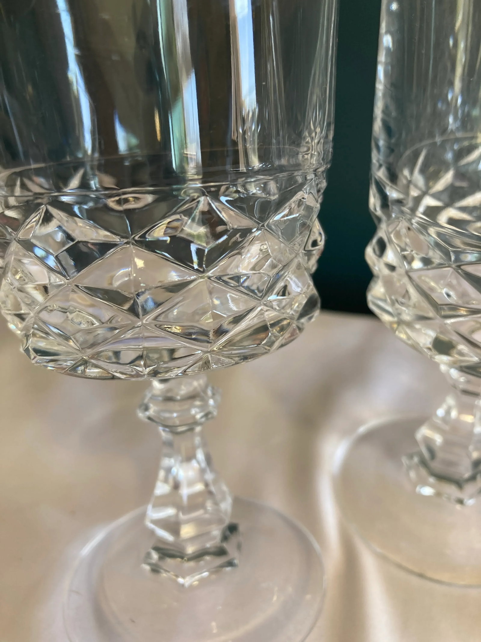Vintage Cristal D 'Arques Cordial Glasses- Set of 4 - 5