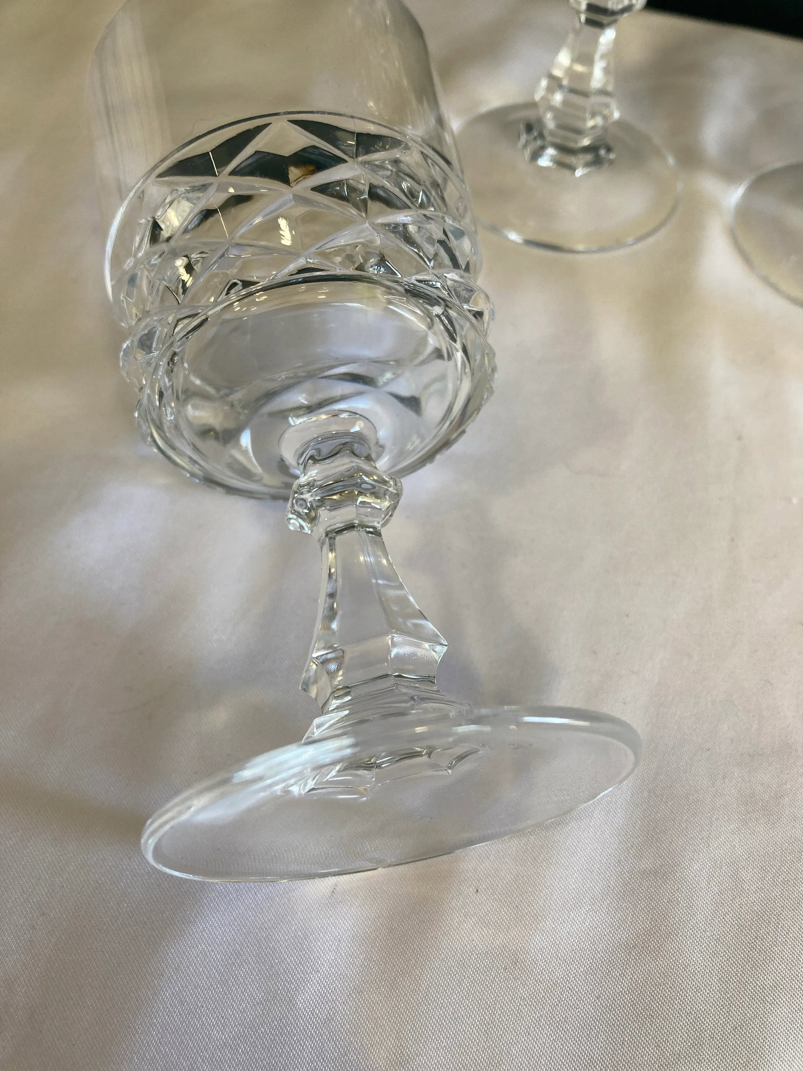 Vintage Cristal D 'Arques Cordial Glasses- Set of 4 - 6