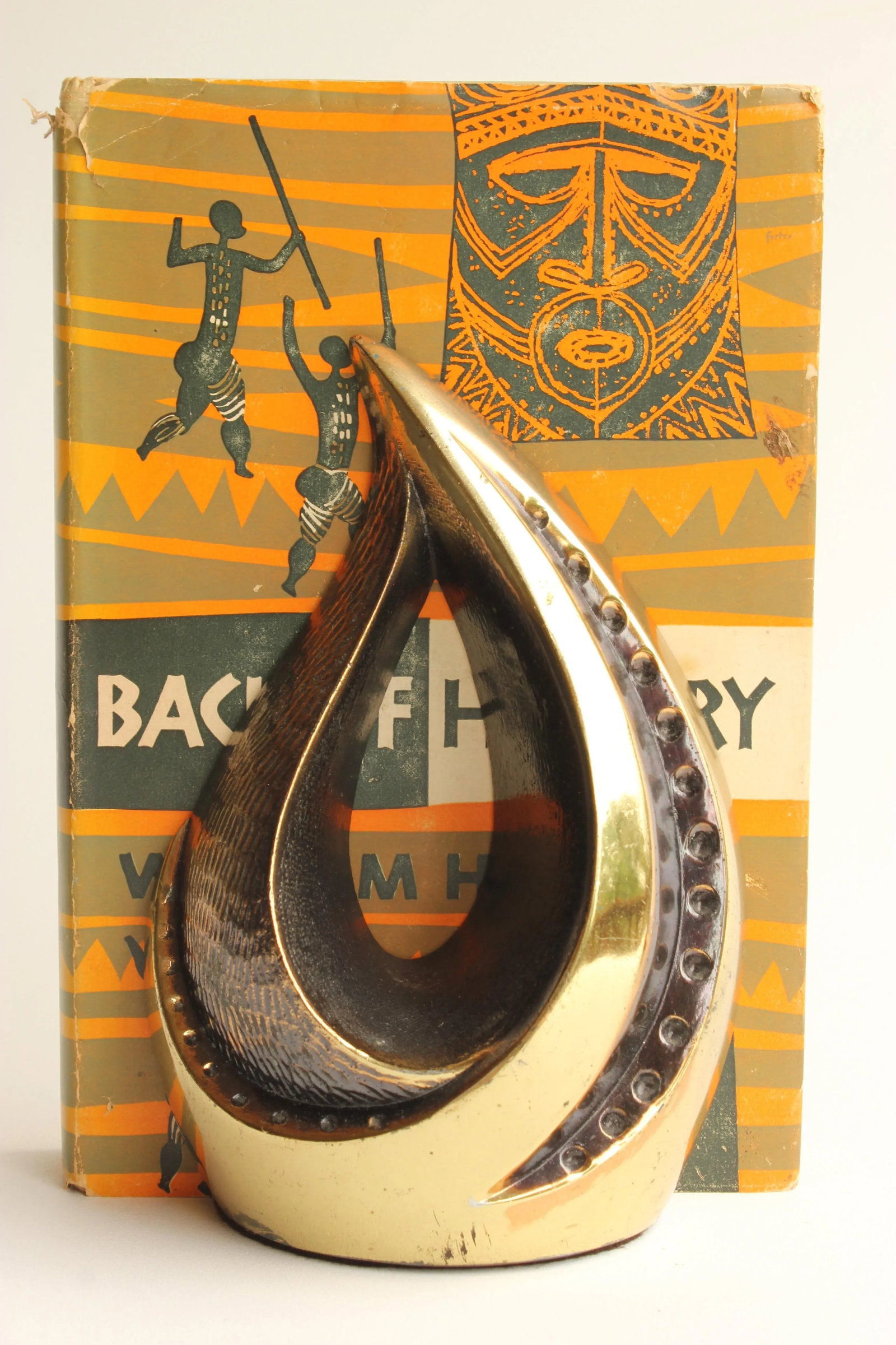 Ben Seibel Tear Drop Flame Bookends - a Pair - 2