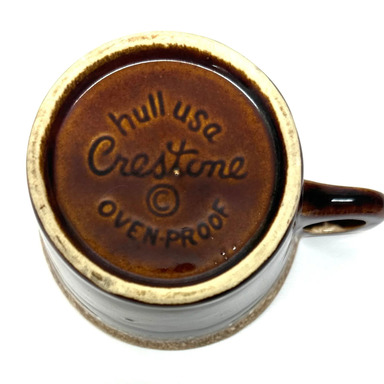 Mid 20th Century Crestone Earthenware Mugs by Hull Usa - Set of 4 - 5