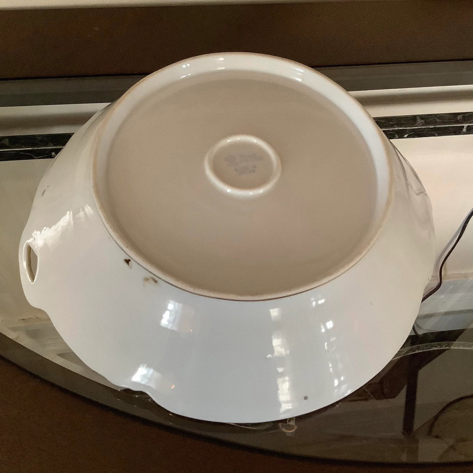 Hand Painted Nippon Centerpiece Bowl - 10