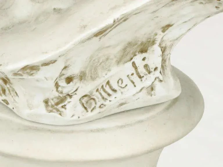 Bruno Merll for Marbro Capodimonte Child Bust Table Lamp - 8