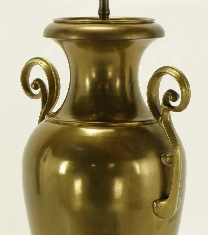 Circa 1972 Chapman Brass Urn Form Table Lamp. - 7